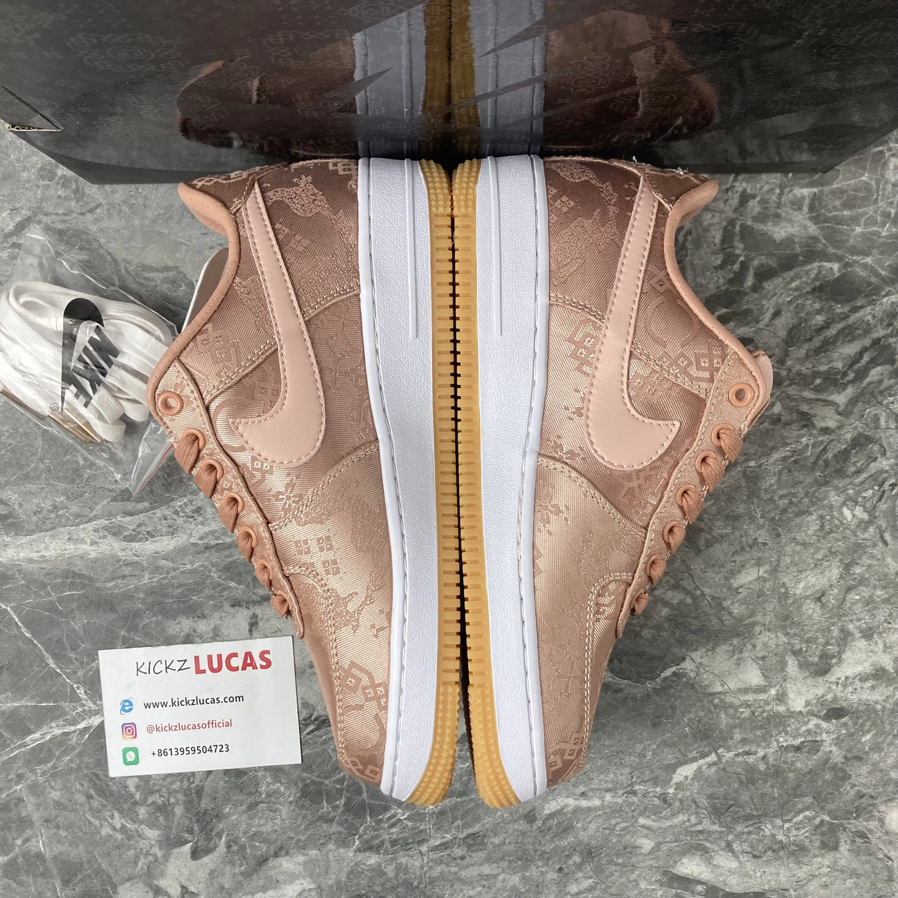 CLOT X Nike Air Force 1 Low “Rose Gold” SportInspired 809