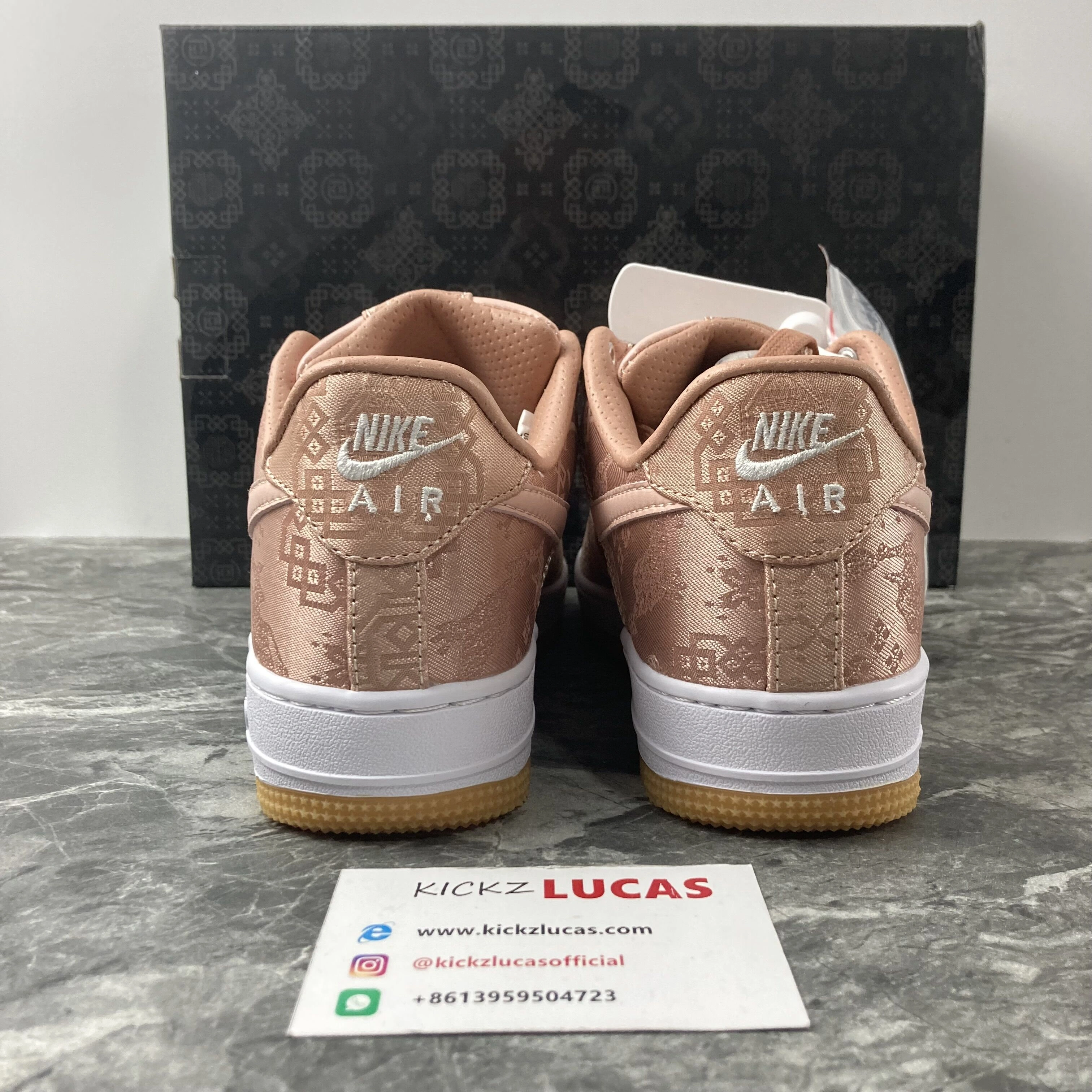 CLOT X Nike Air Force 1 Low “Rose Gold” SportInspired 809