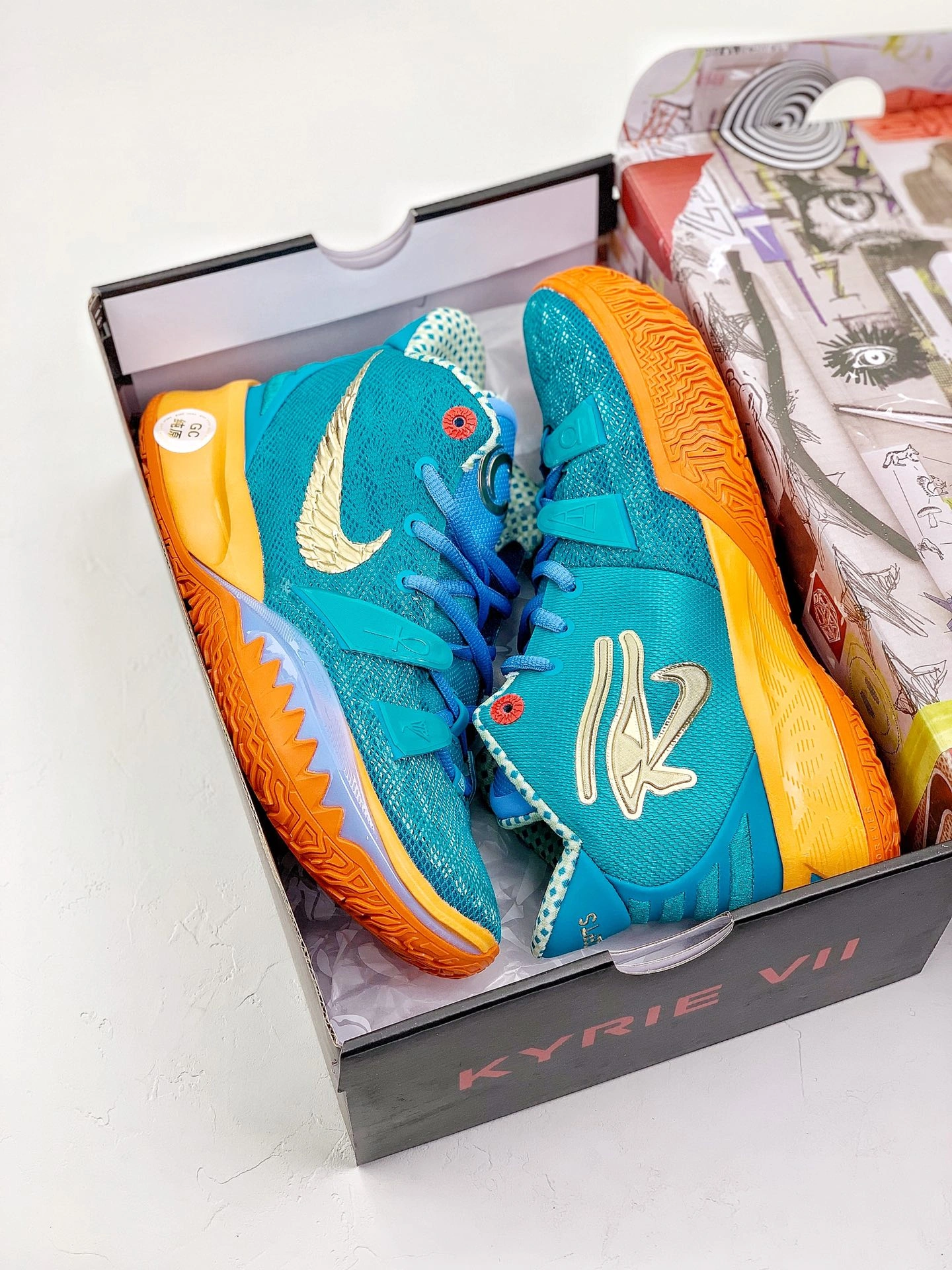 Sophisticated CNCPTS x Nike Kyrie 7 Ikhet CT1137- 700