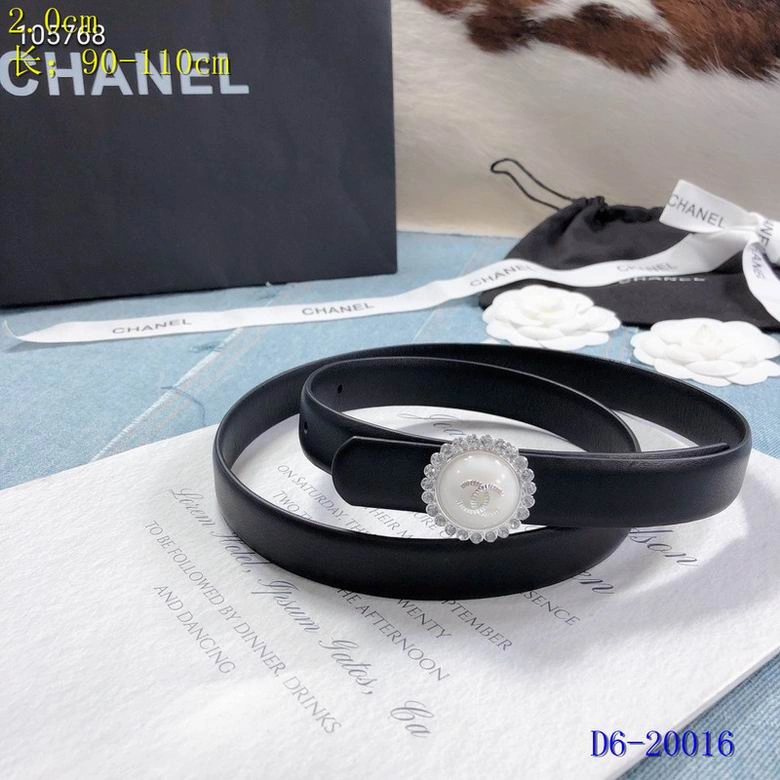 C*anel Belts Top Version Flexible 15907