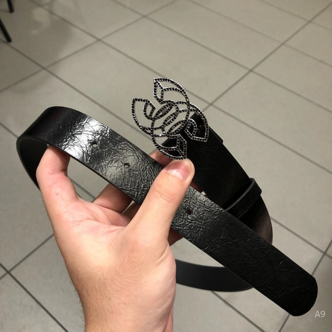 Unisex C*anel Belts Top Version 15911