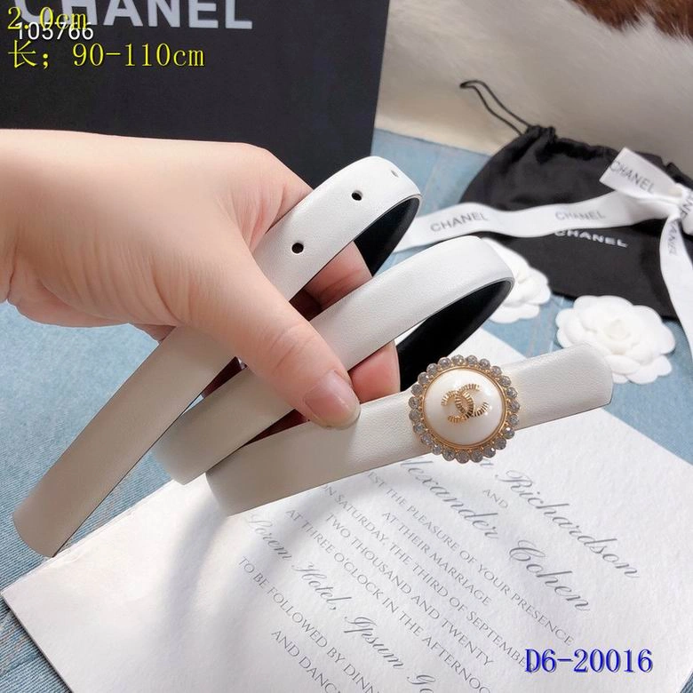 C*anel Belts Top Version Flexible 15907