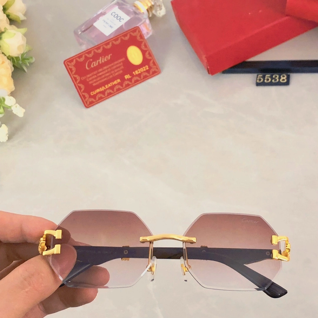 Unisex C*artier Glasses Top XX 20240405- 16879