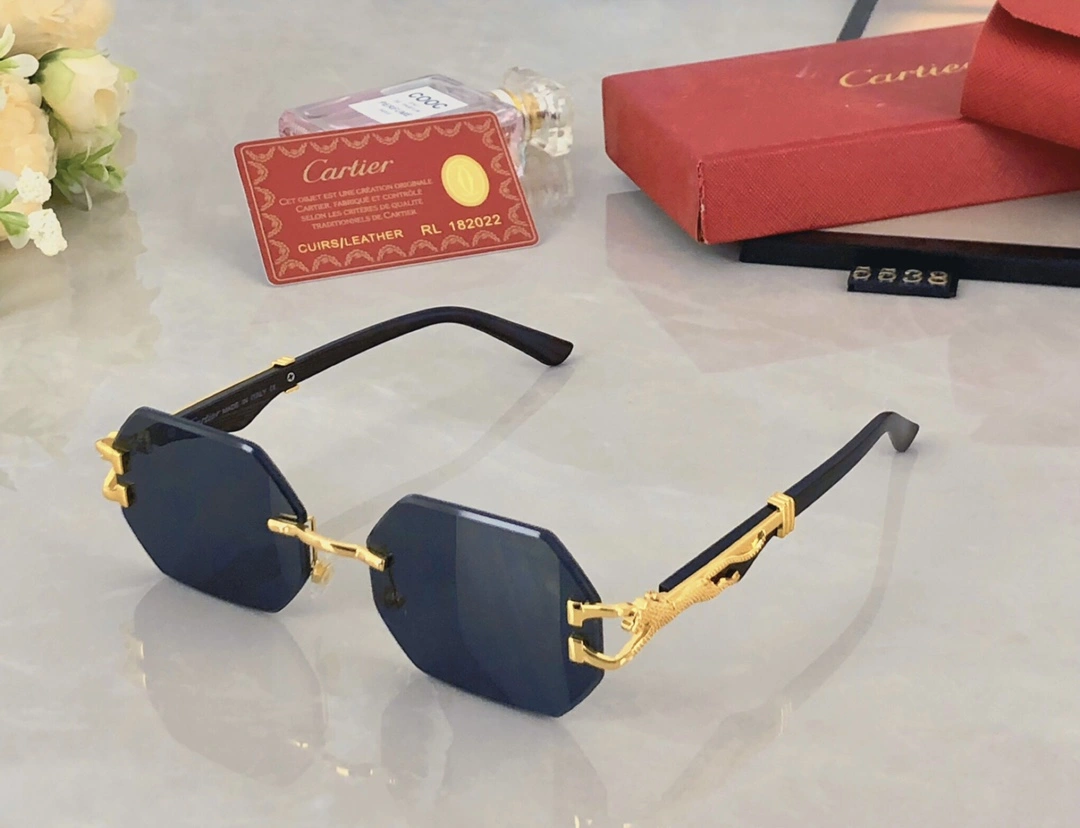 Unisex C*artier Glasses Top XX 20240405- 16879