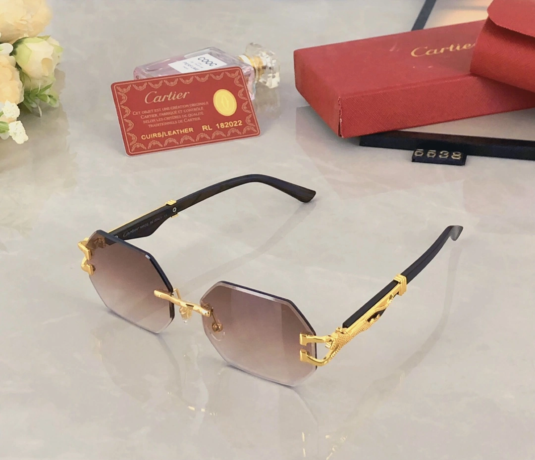 Unisex C*artier Glasses Top XX 20240405- 16879