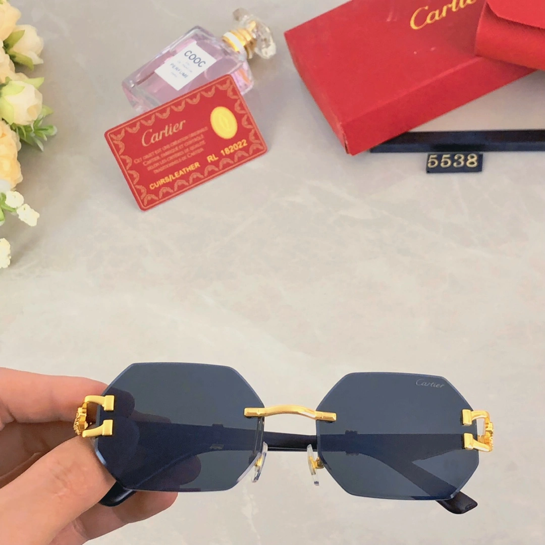 Unisex C*artier Glasses Top XX 20240405- 16879