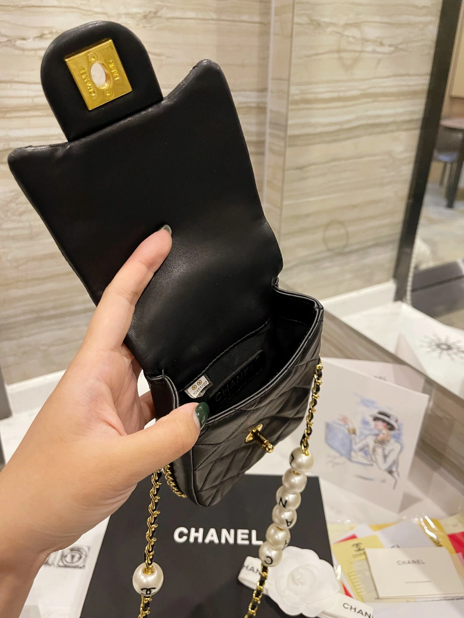 C*hanel Bag Top Quality 12*18cm Functional 8965