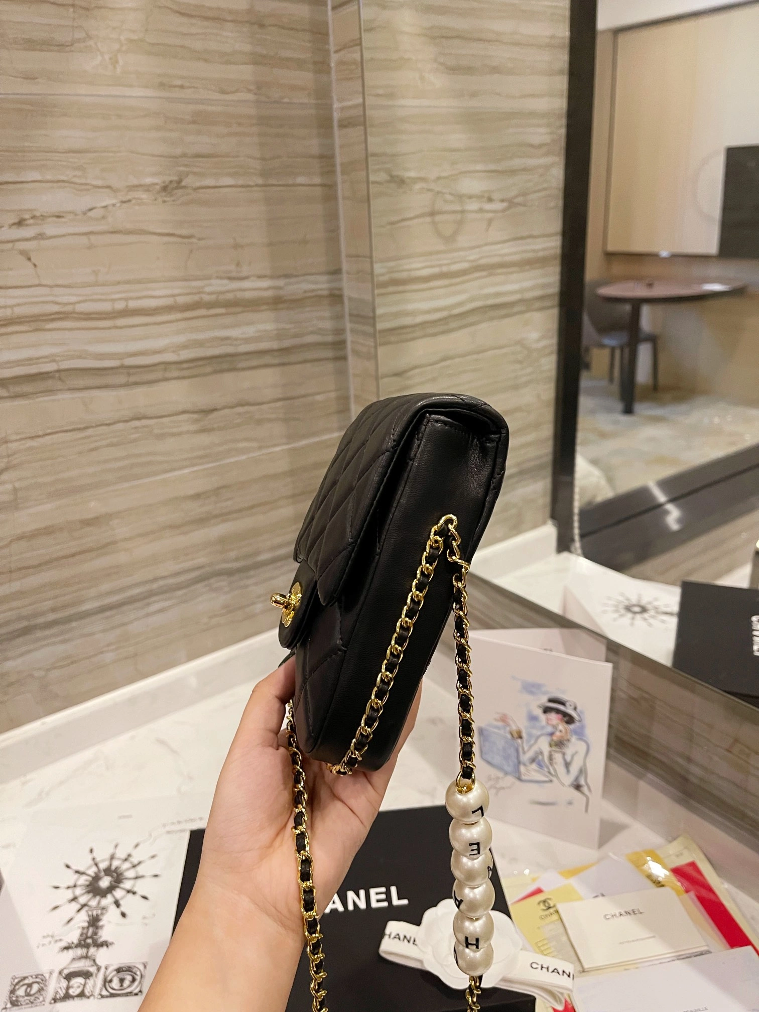 C*hanel Bag Top Quality 12*18cm Functional 8965