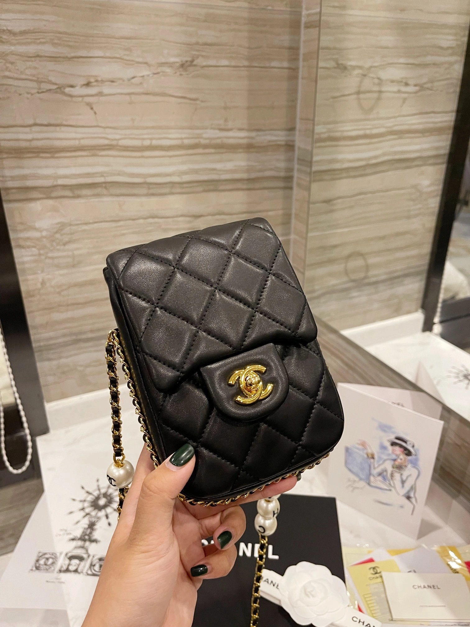 C*hanel Bag Top Quality 12*18cm Functional 8965