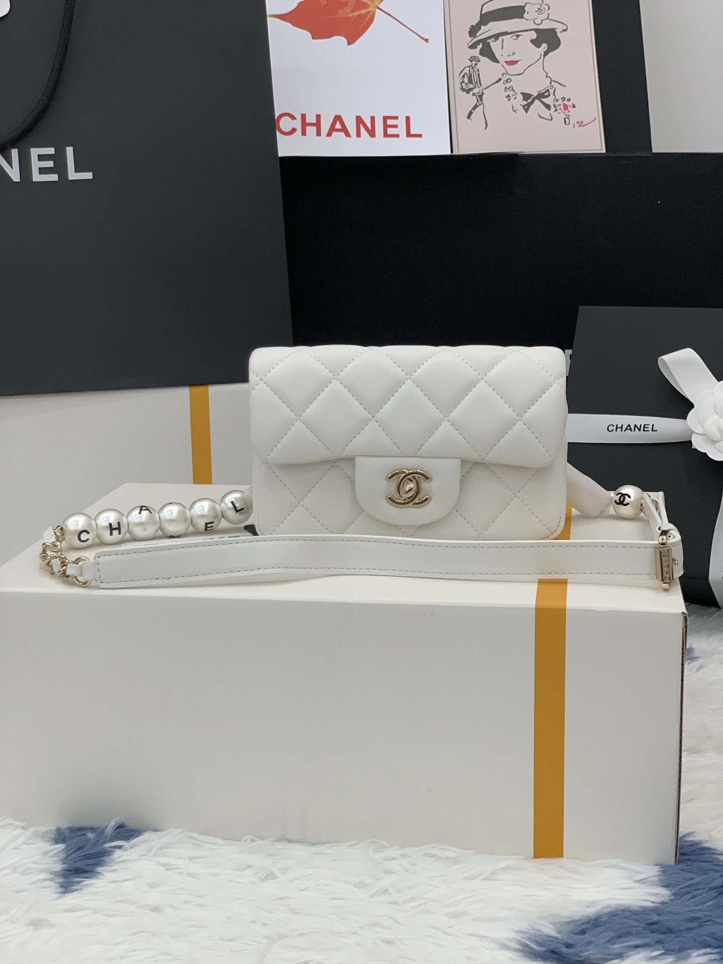 Premium C*hanel Bag Top Quality 18cm 8998