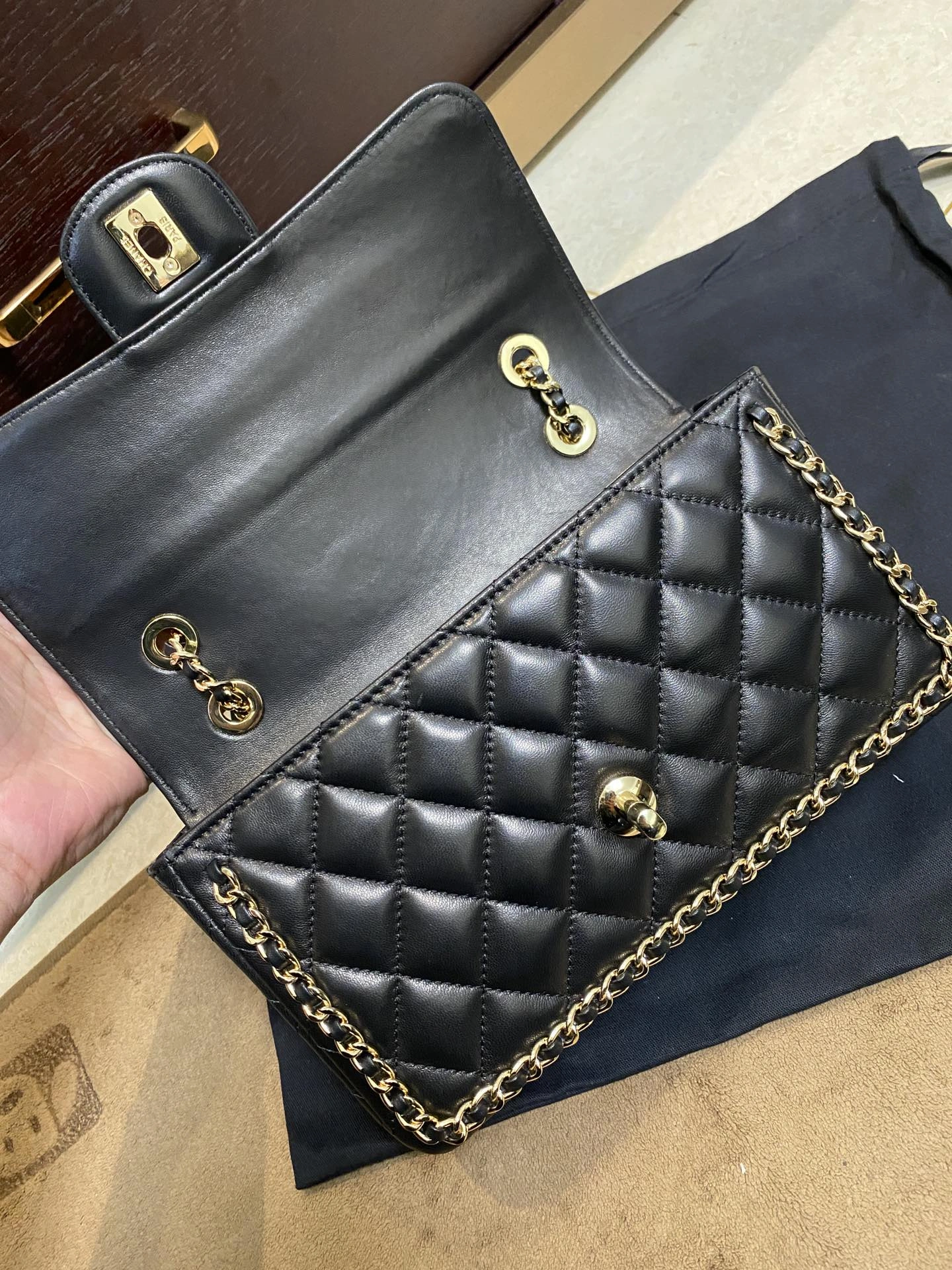 Colorful C*hanel Bag Top Quality 23*14*7cm 9002