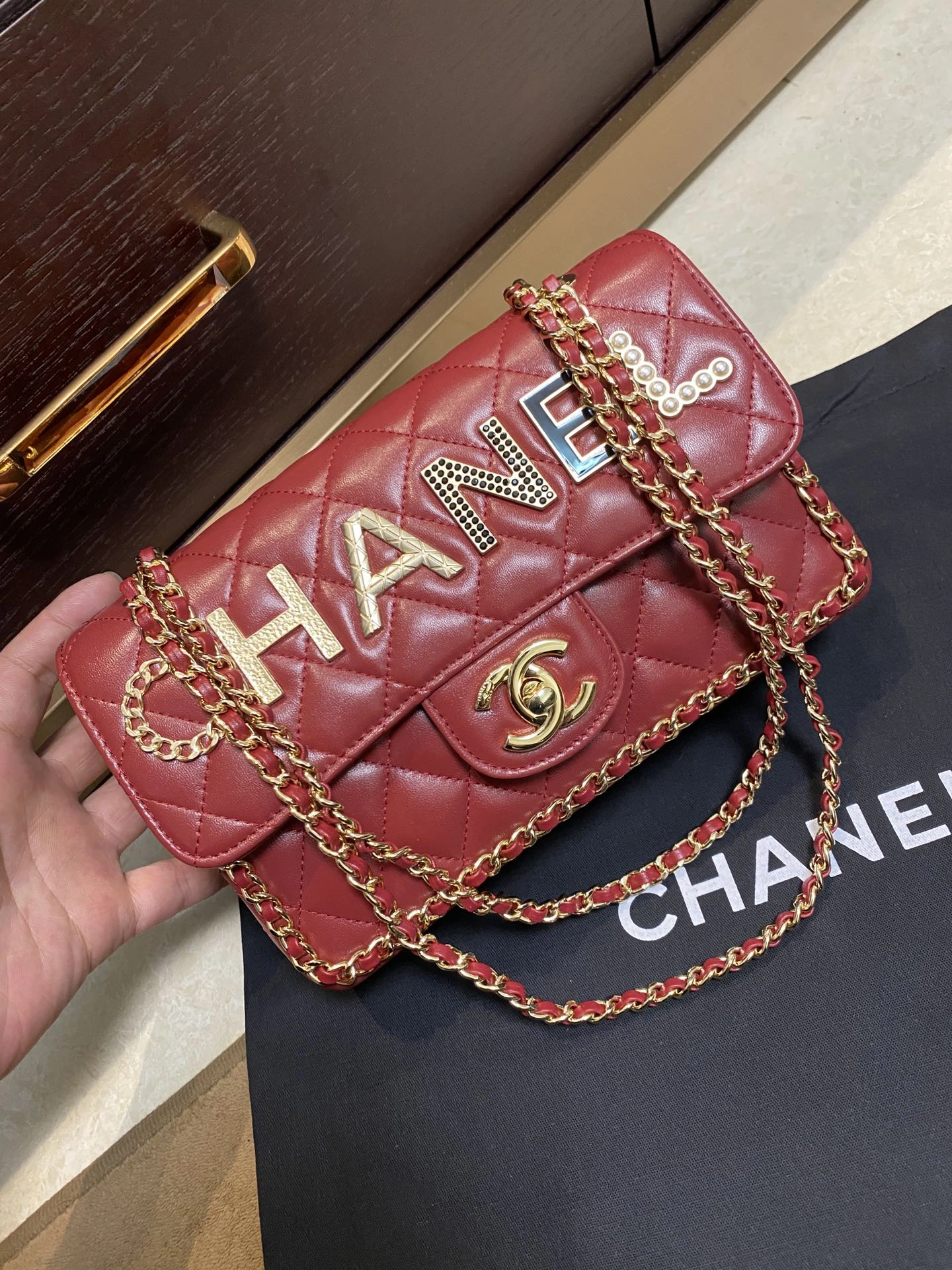 Colorful C*hanel Bag Top Quality 23*14*7cm 9002