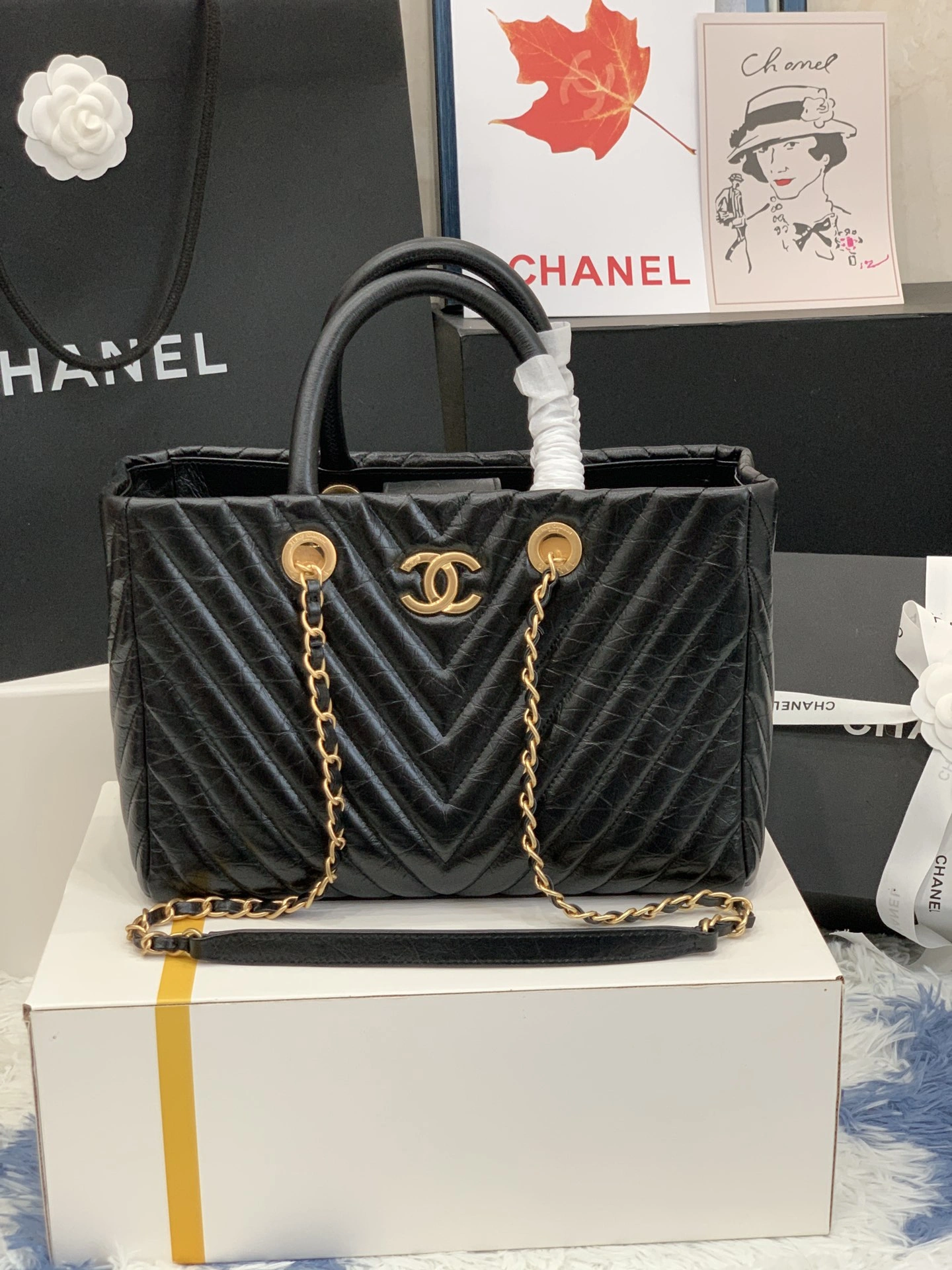 Premium C*hanel Bag Top Quality 38*36*16cm 8986