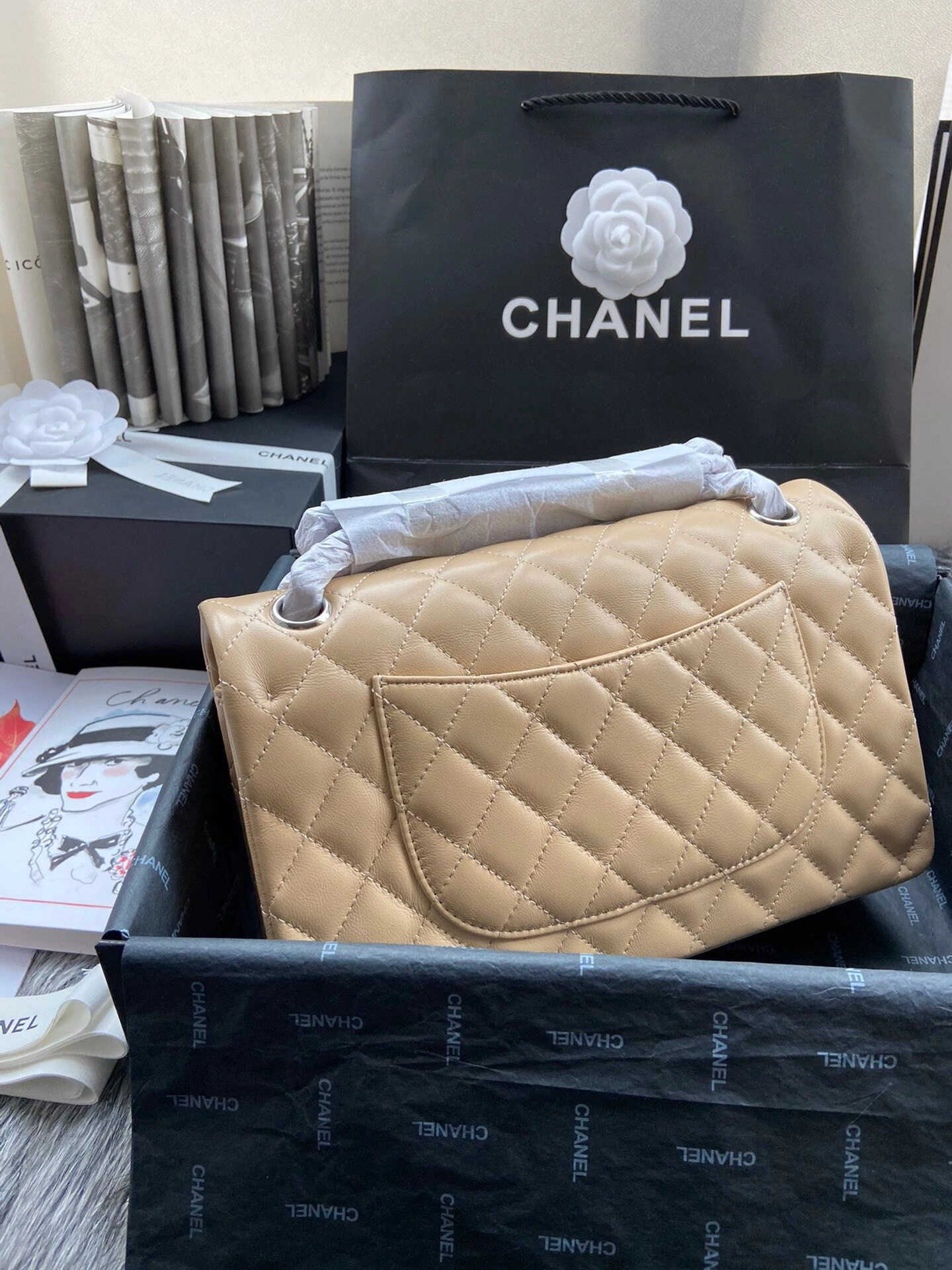 Neat C*hanel Bag Top Quality 9015