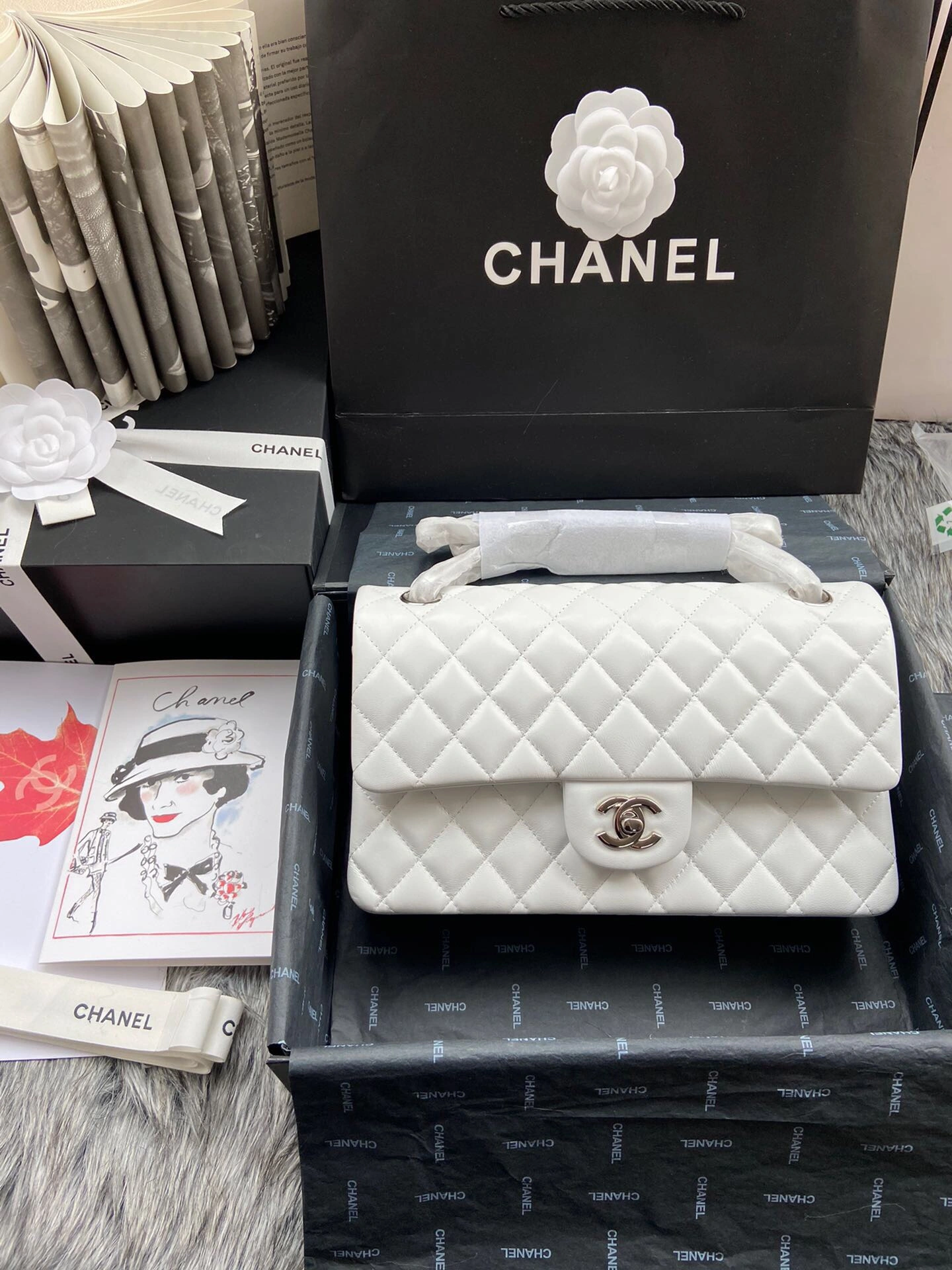 Refined C*hanel Bag Top Quality 9013