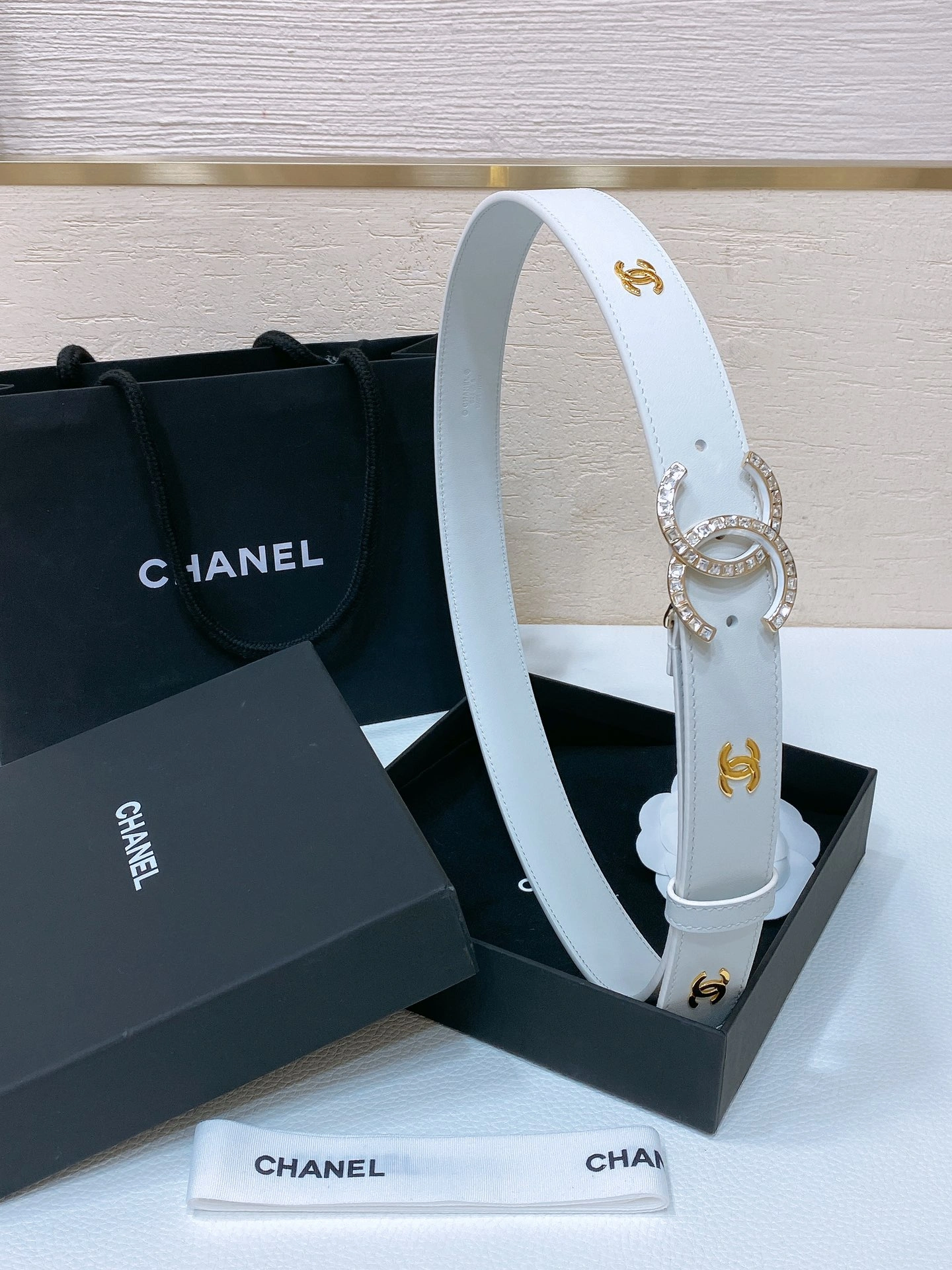Breathable C*hanel Belts AT 20230717- 15813
