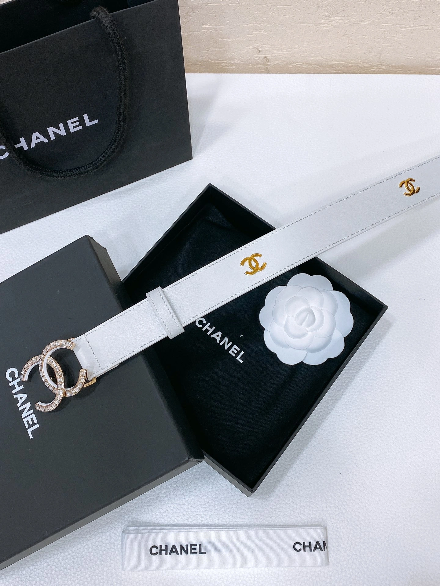 Breathable C*hanel Belts AT 20230717- 15813