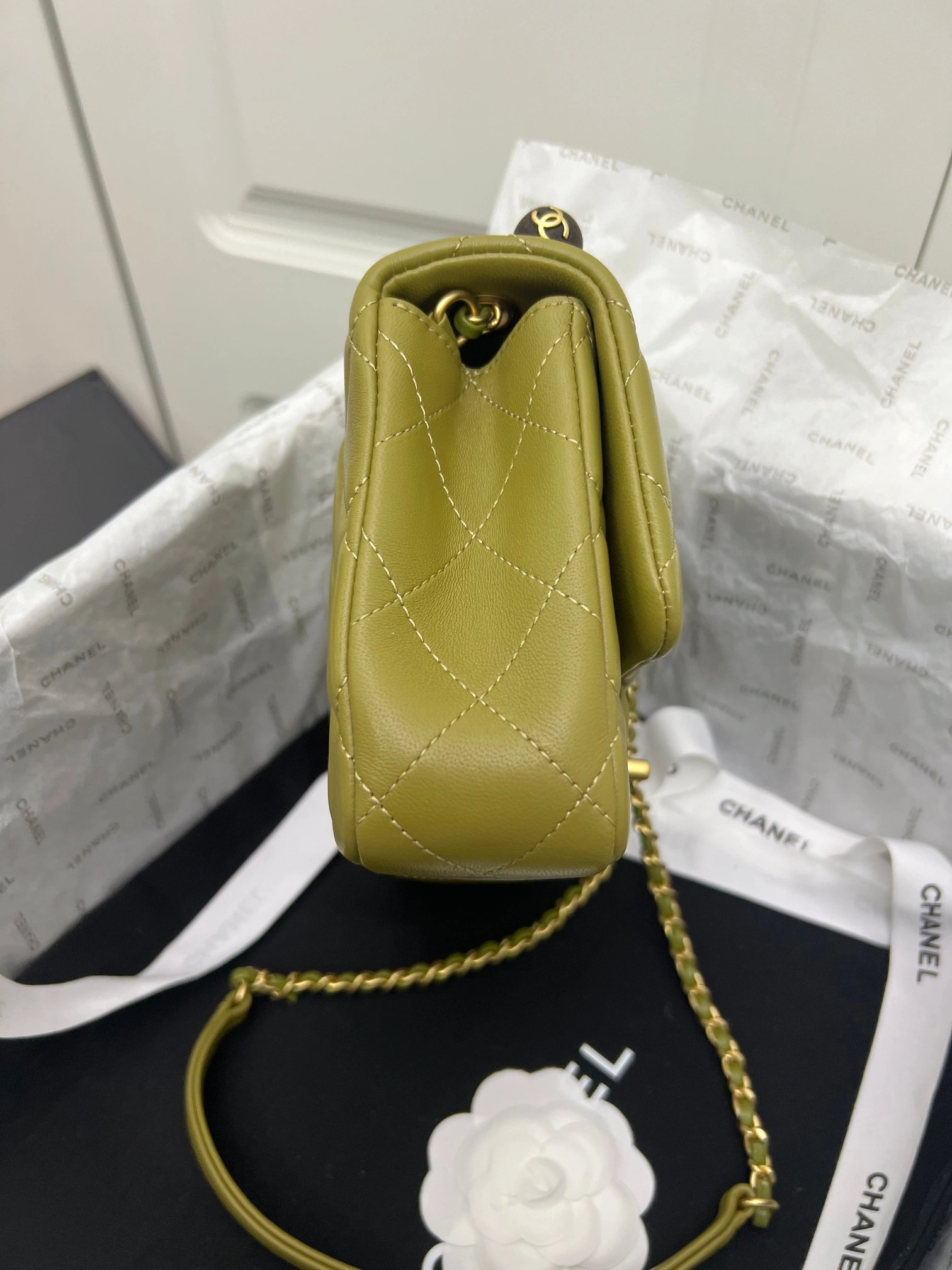 C*hanel Crossbody bag Top Quality HT 20231012-59 12.5*21*6 cm Bright 8880