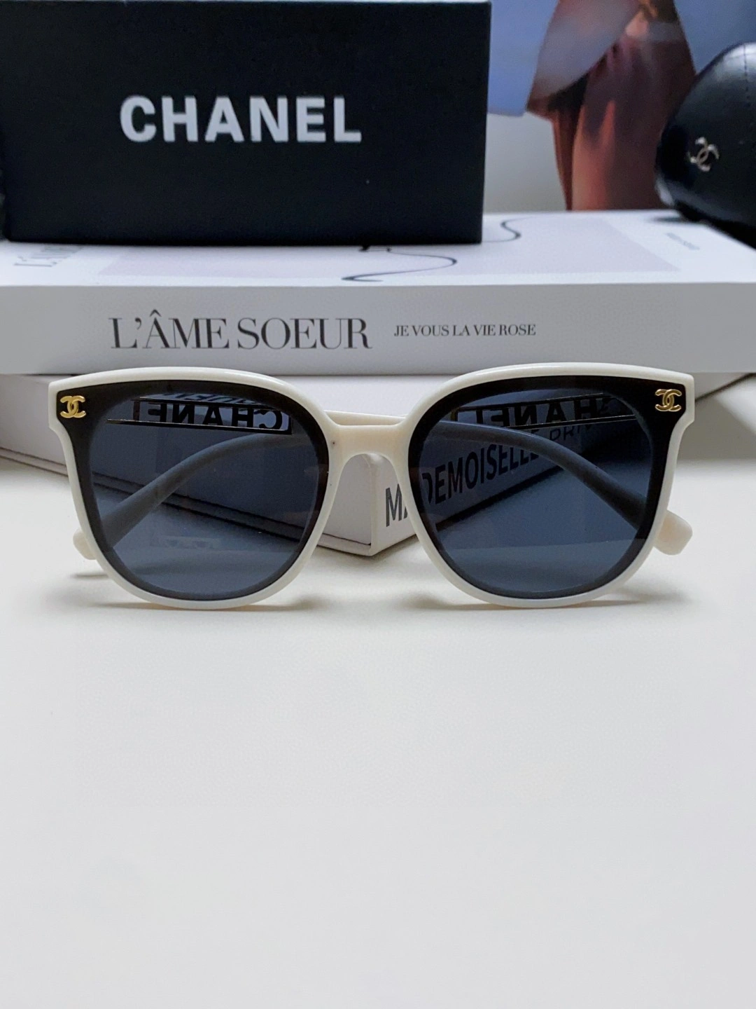SoftTouch C*hanel Glasses Top XX 20250402- 16895