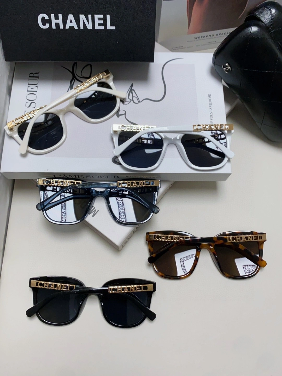 SoftTouch C*hanel Glasses Top XX 20250402- 16895