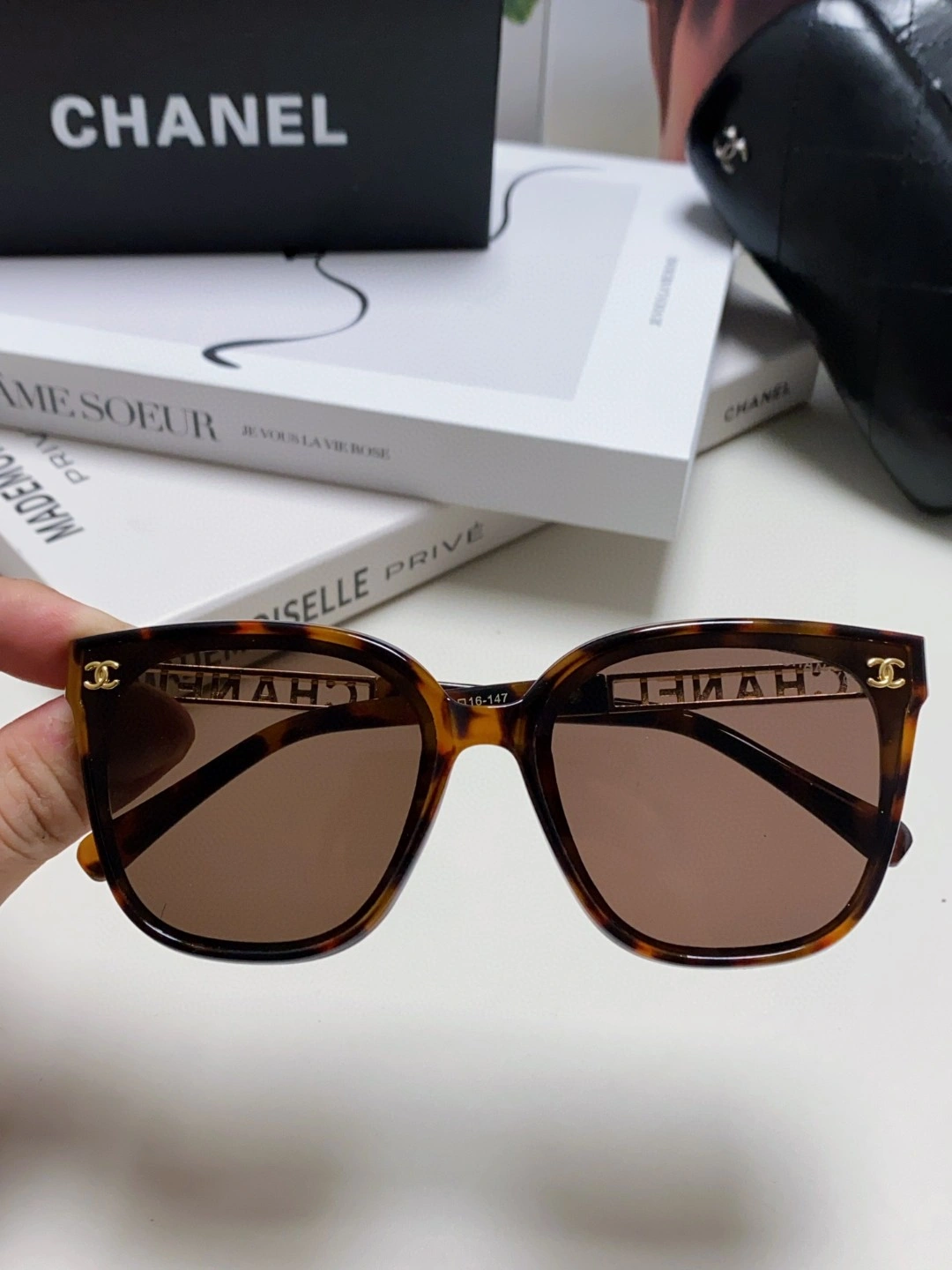 SoftTouch C*hanel Glasses Top XX 20250402- 16895