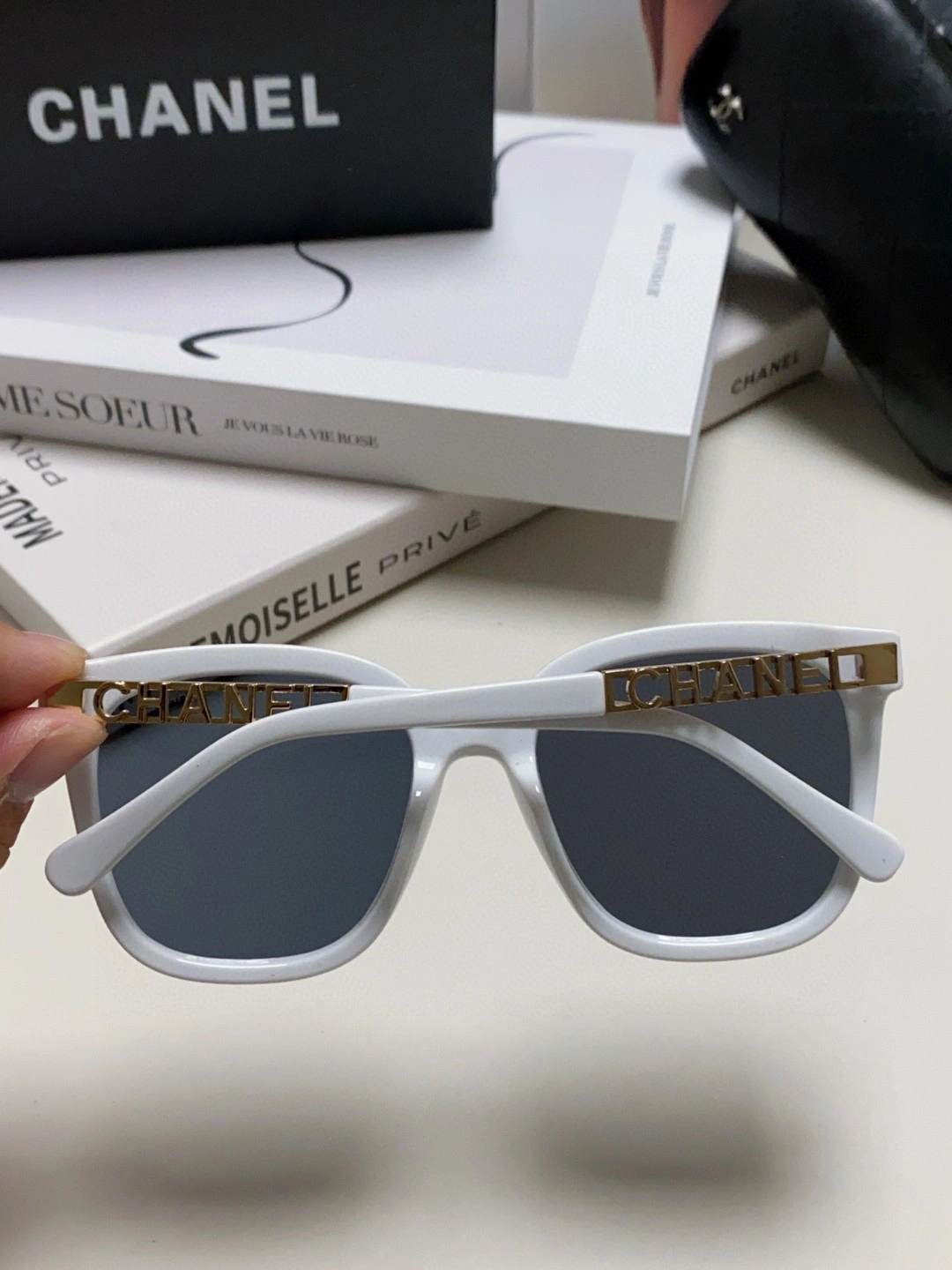 SoftTouch C*hanel Glasses Top XX 20250402- 16895