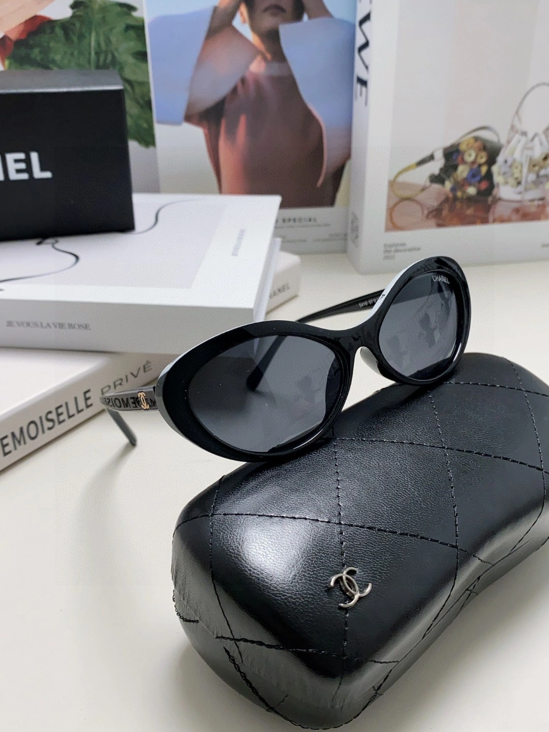 SoftTouch C*hanel Glasses Top XX 20250402- 16895