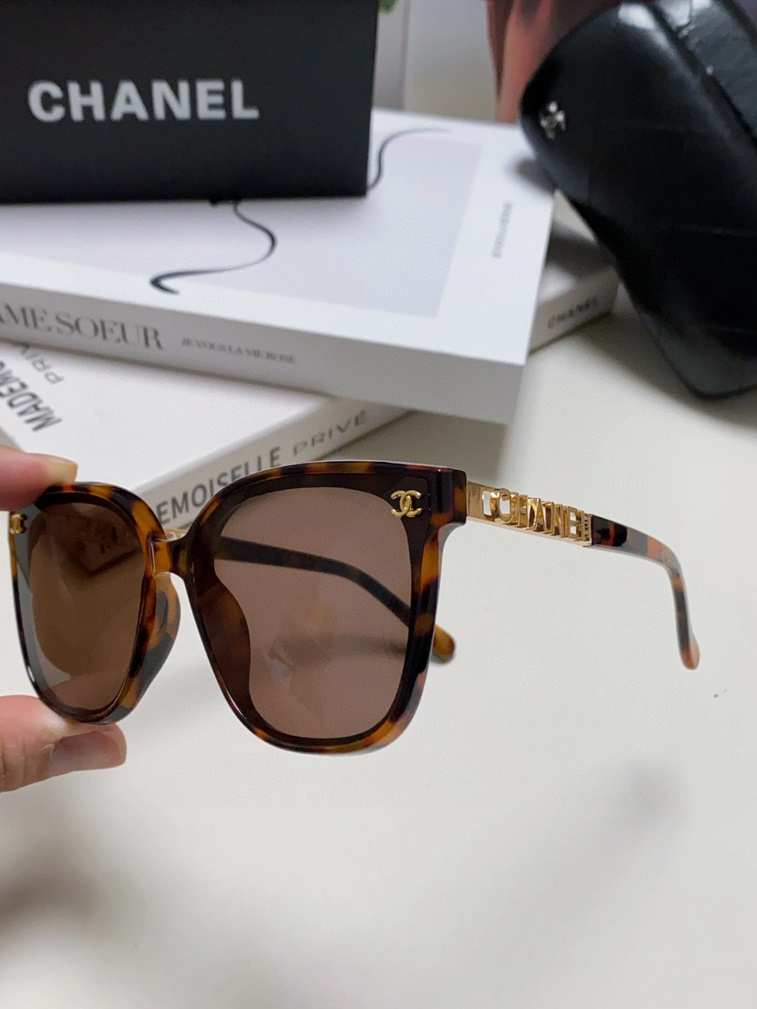 SoftTouch C*hanel Glasses Top XX 20250402- 16895