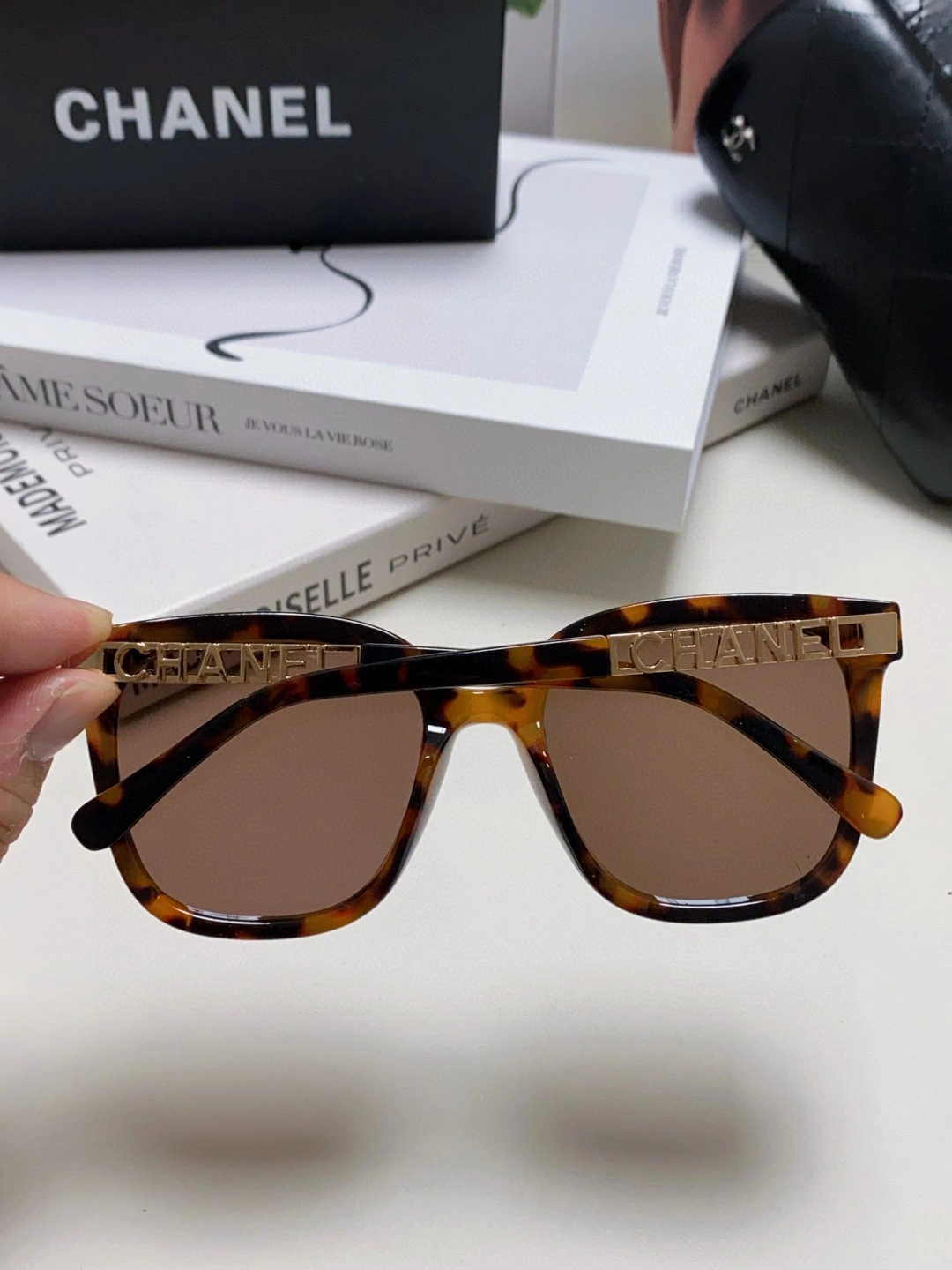 SoftTouch C*hanel Glasses Top XX 20250402- 16895