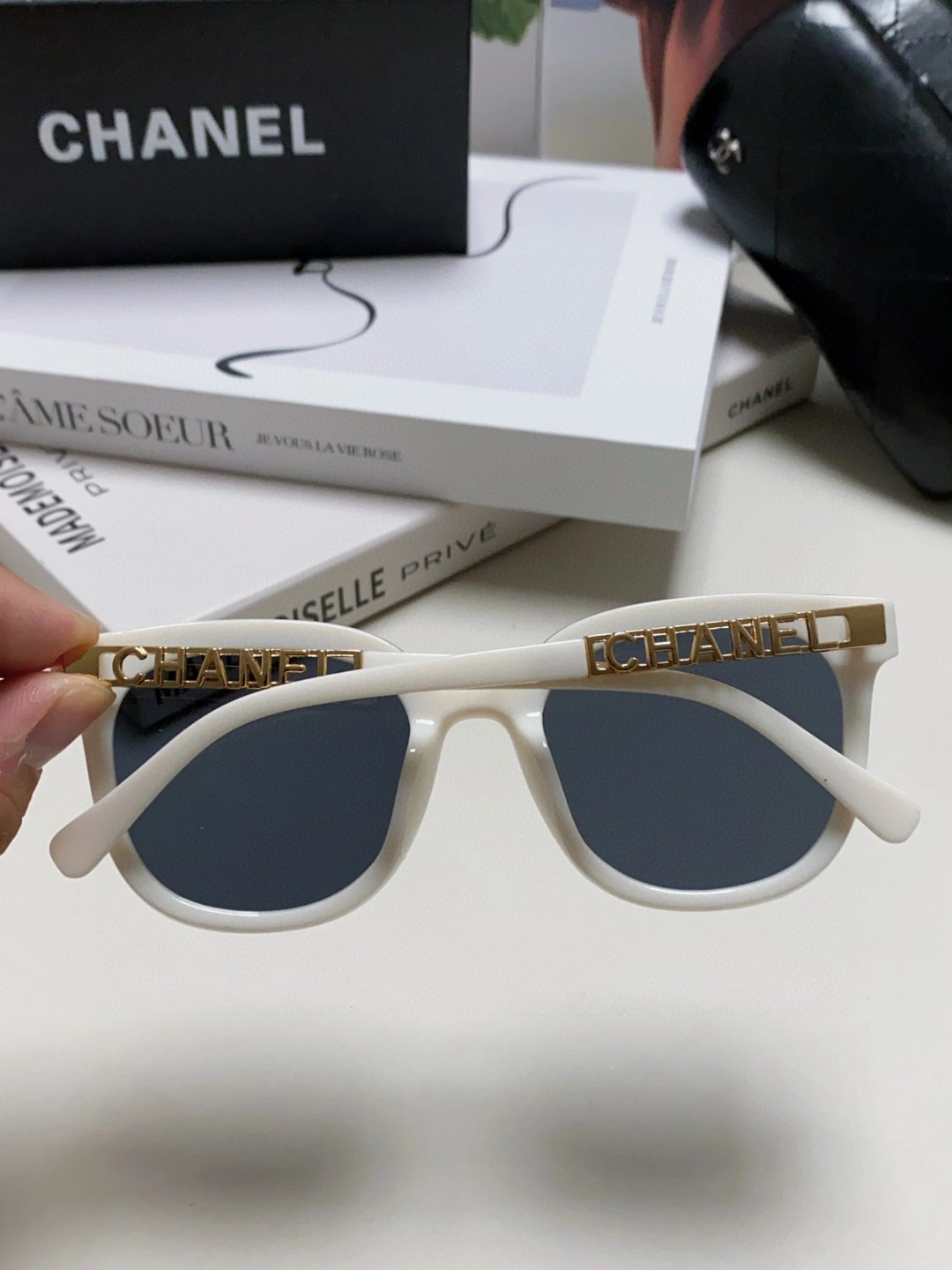 SoftTouch C*hanel Glasses Top XX 20250402- 16895