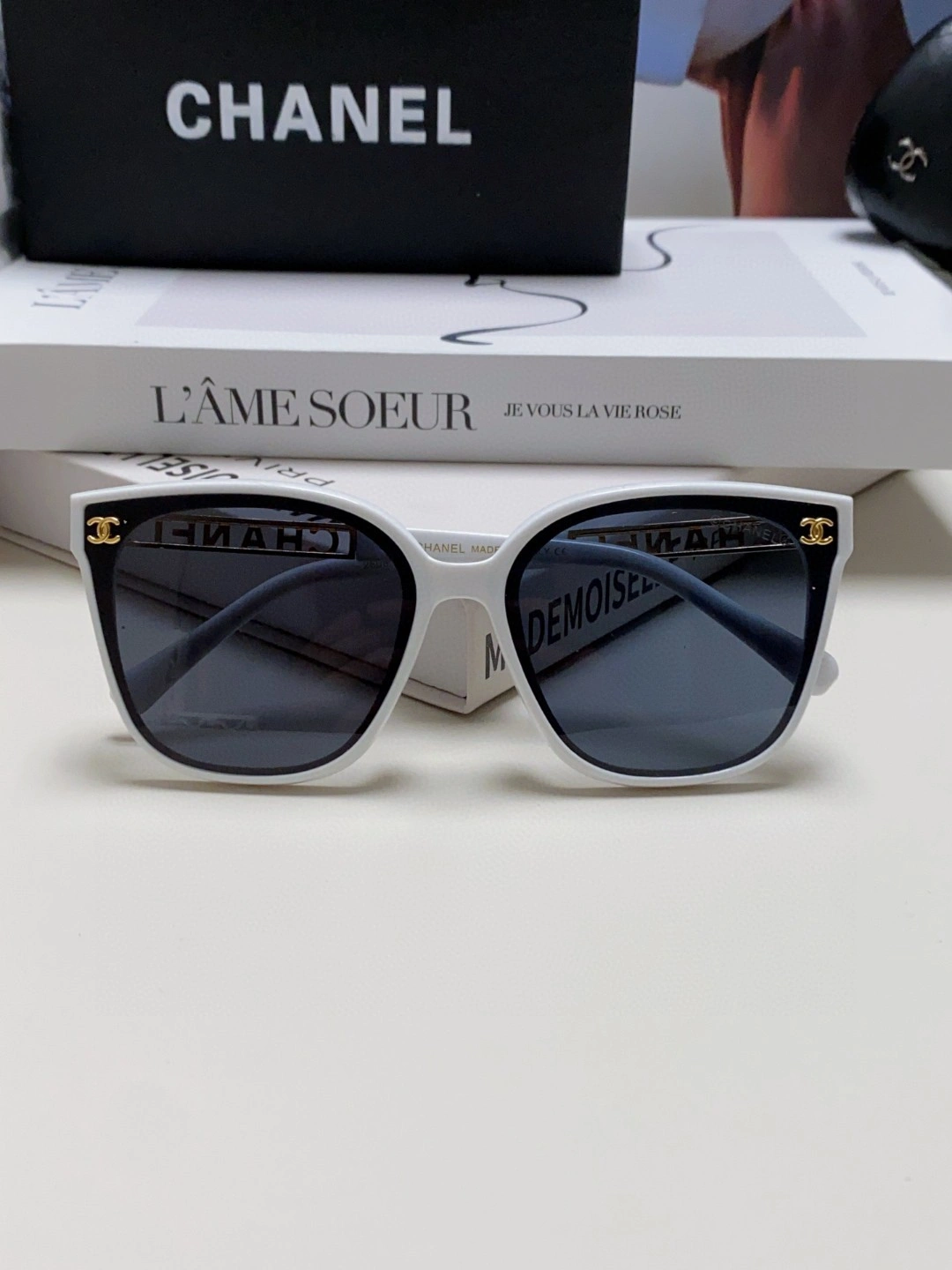 SoftTouch C*hanel Glasses Top XX 20250402- 16895