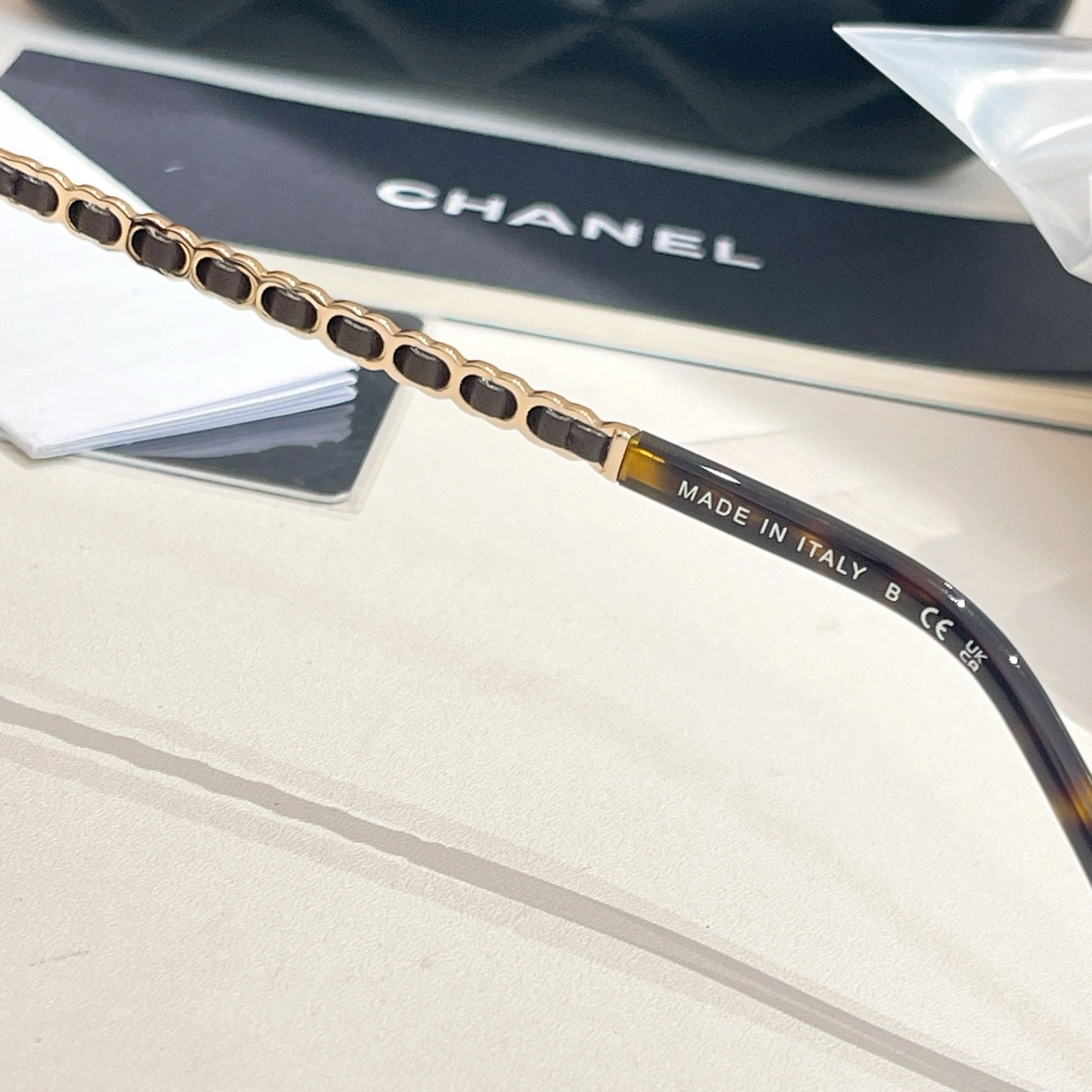 Neat C*hanel Glasses Top XX 20250414- 16888