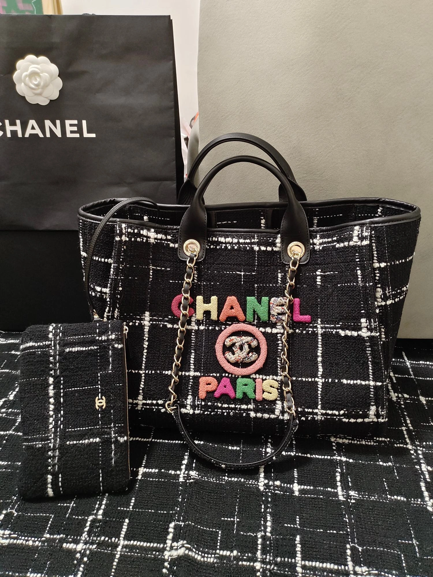 C*hanel Handbag Top Quality HT 20231011-9 33CM Contemporary 8936