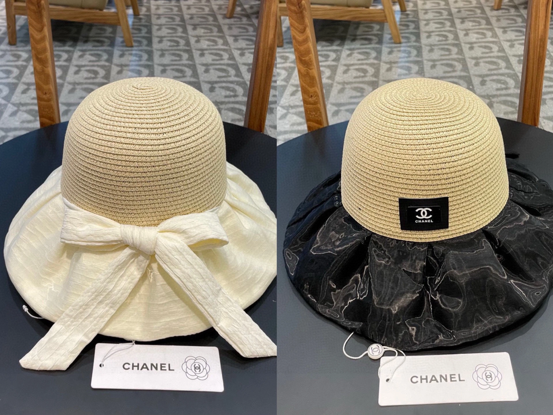 WrinkleFree C*hanel Hats Top XX20250413- 17246