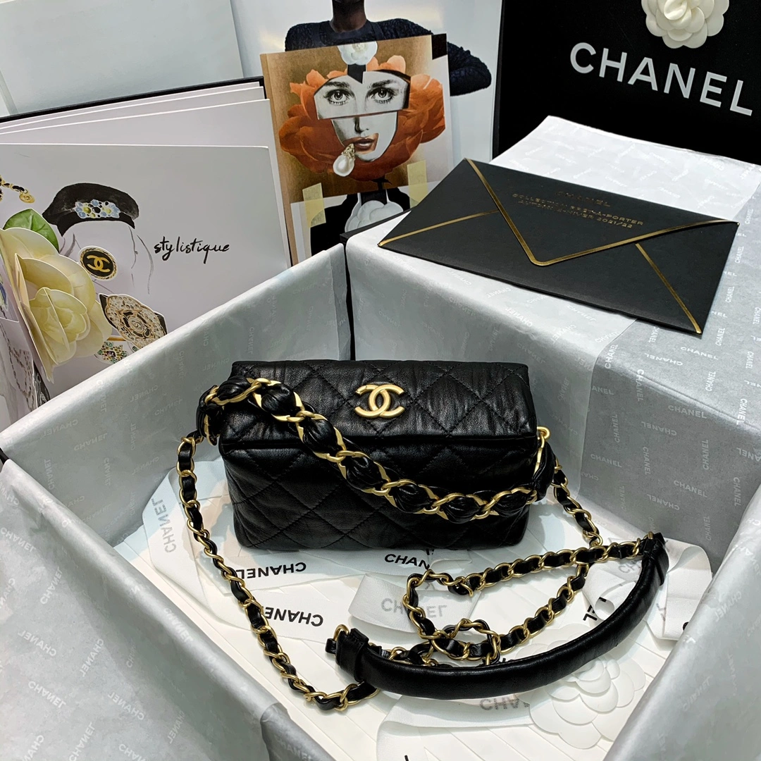 C*hanel Top Bag 19*11*7cm Affordable 8980