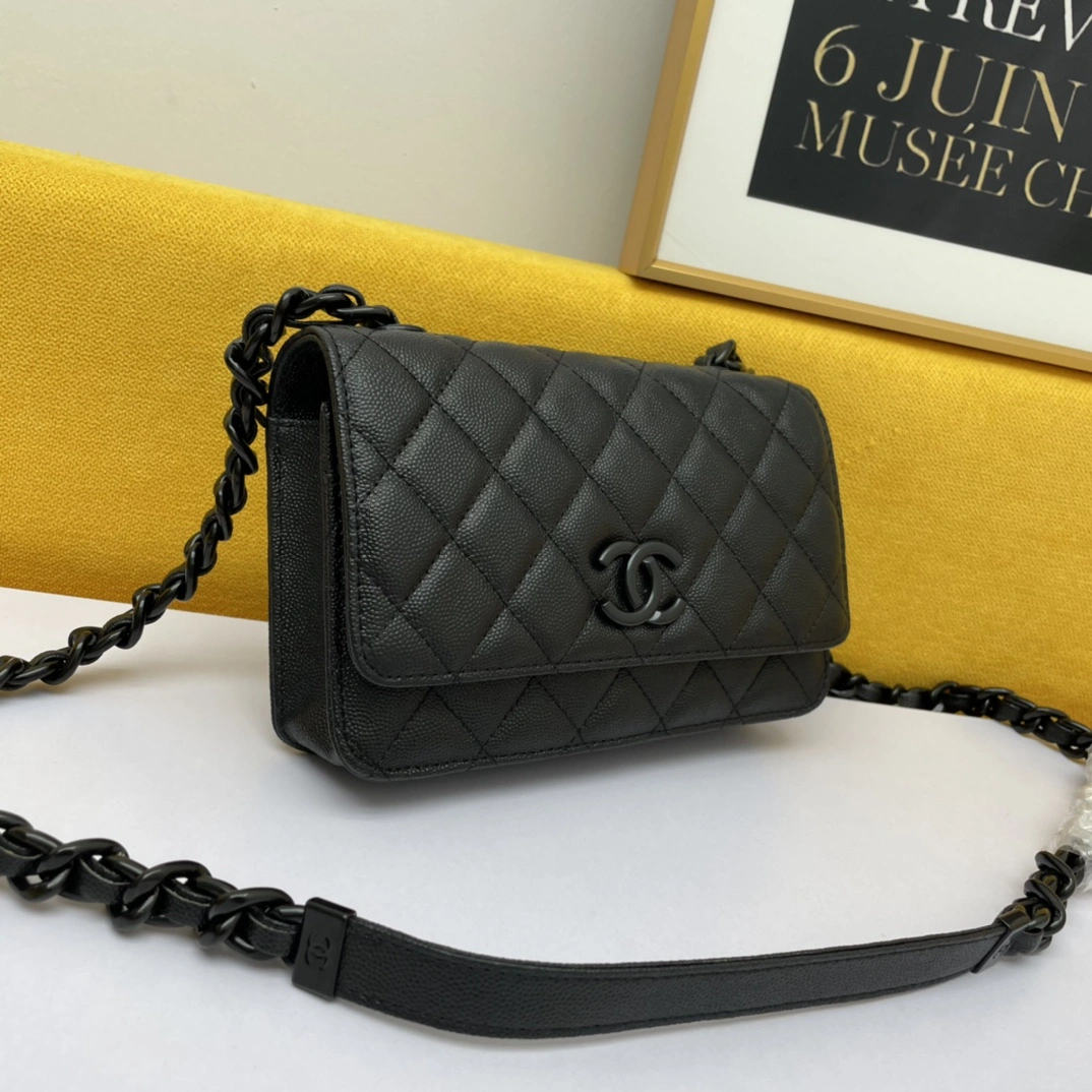 C*hanel Top Bag 19cm Stylish 8971