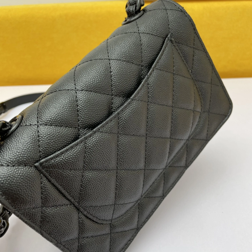 C*hanel Top Bag 19cm Stylish 8971