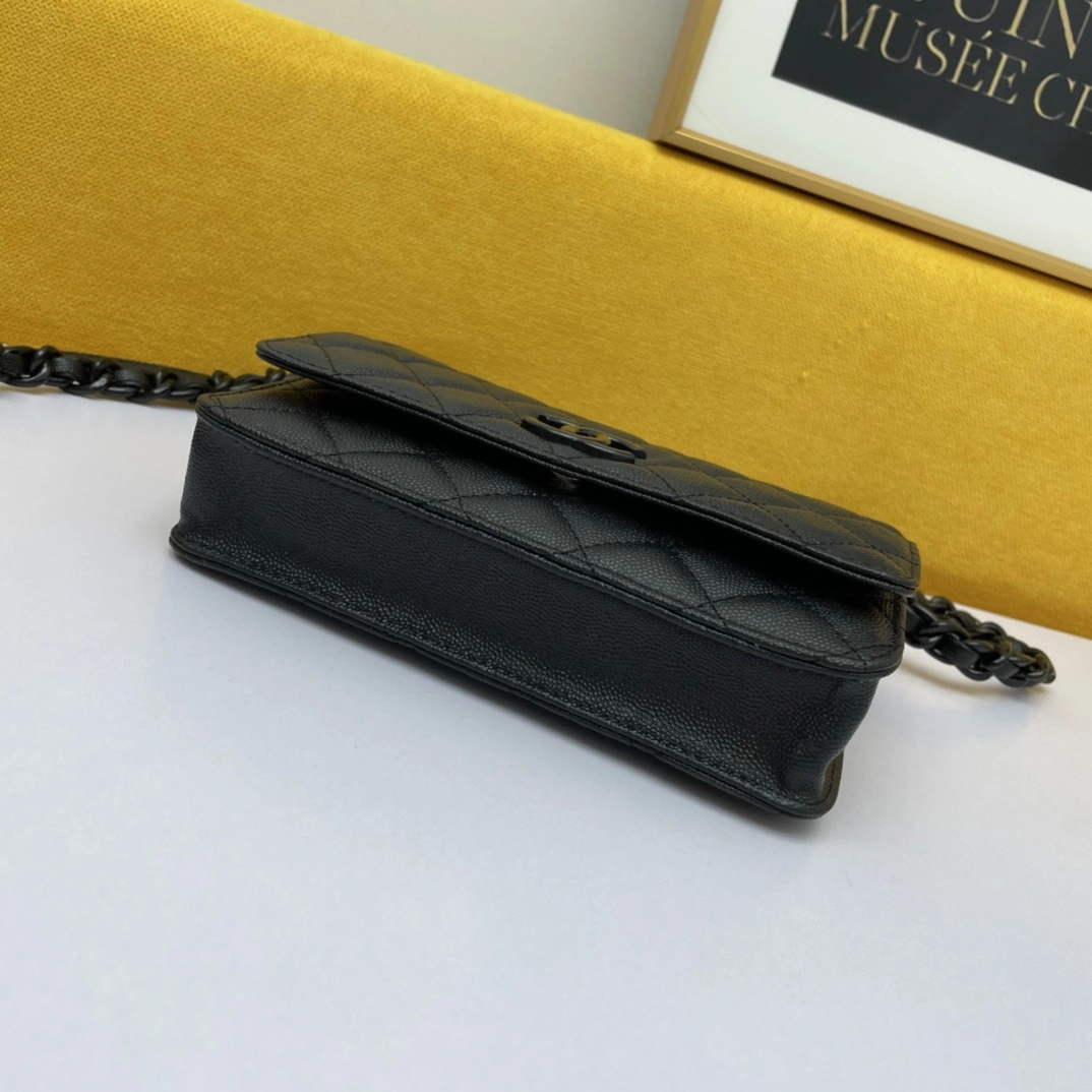 C*hanel Top Bag 19cm Stylish 8971