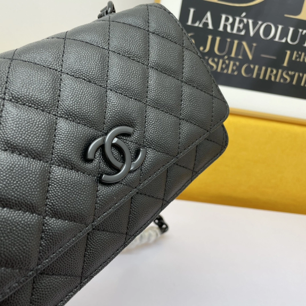 C*hanel Top Bag 19cm Stylish 8971