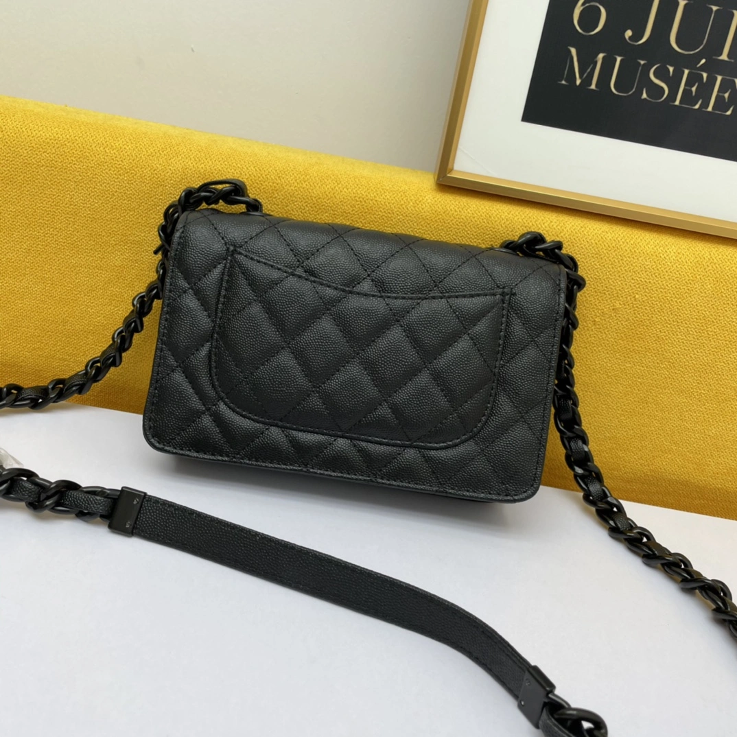 C*hanel Top Bag 19cm Stylish 8971