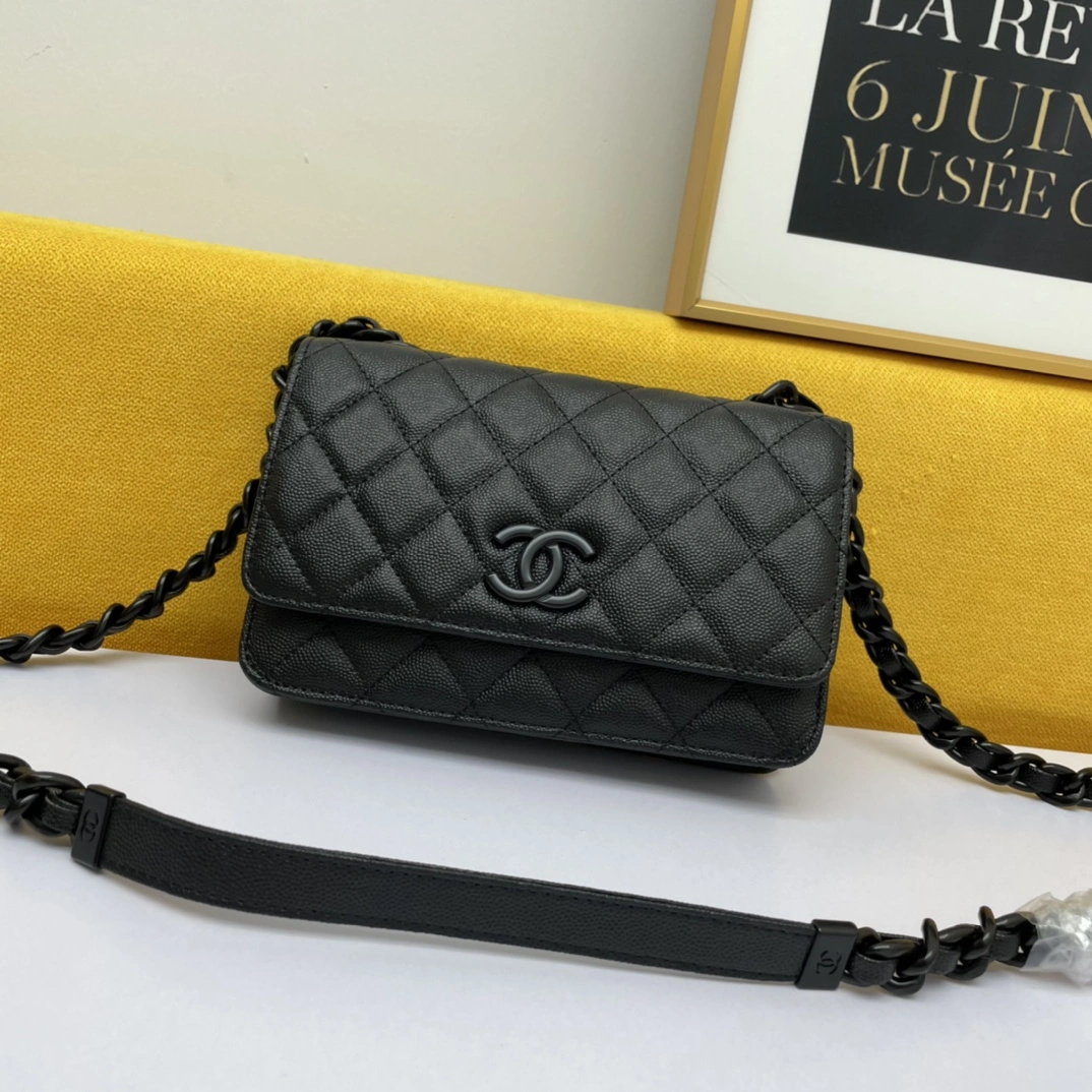 C*hanel Top Bag 19cm Stylish 8971