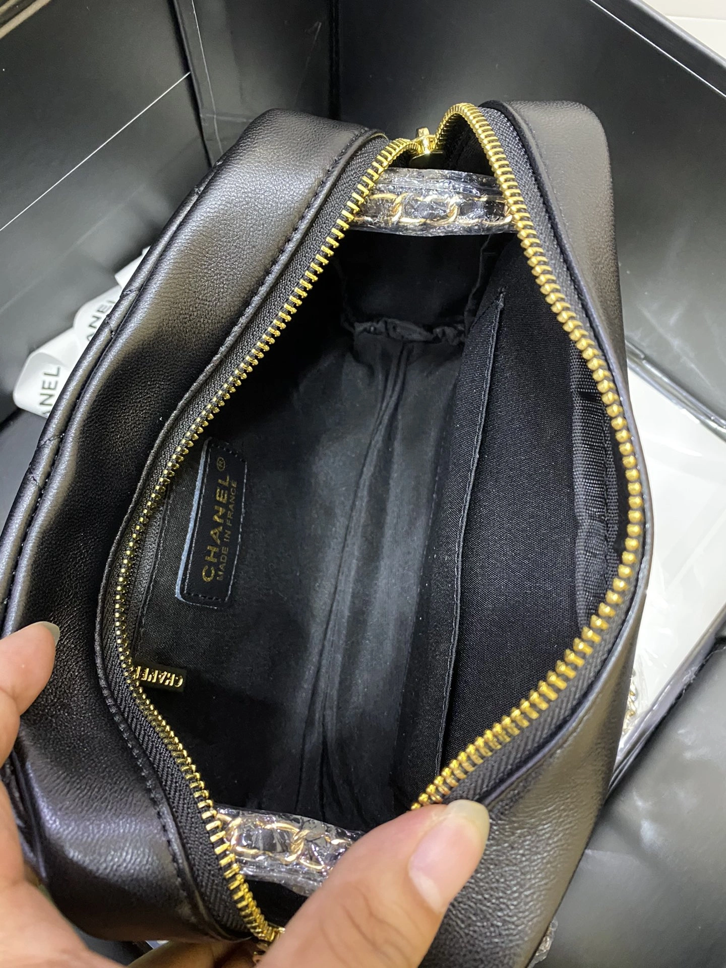 GoAnywhere C*hanel Top Bag 22*15*6cm 9012