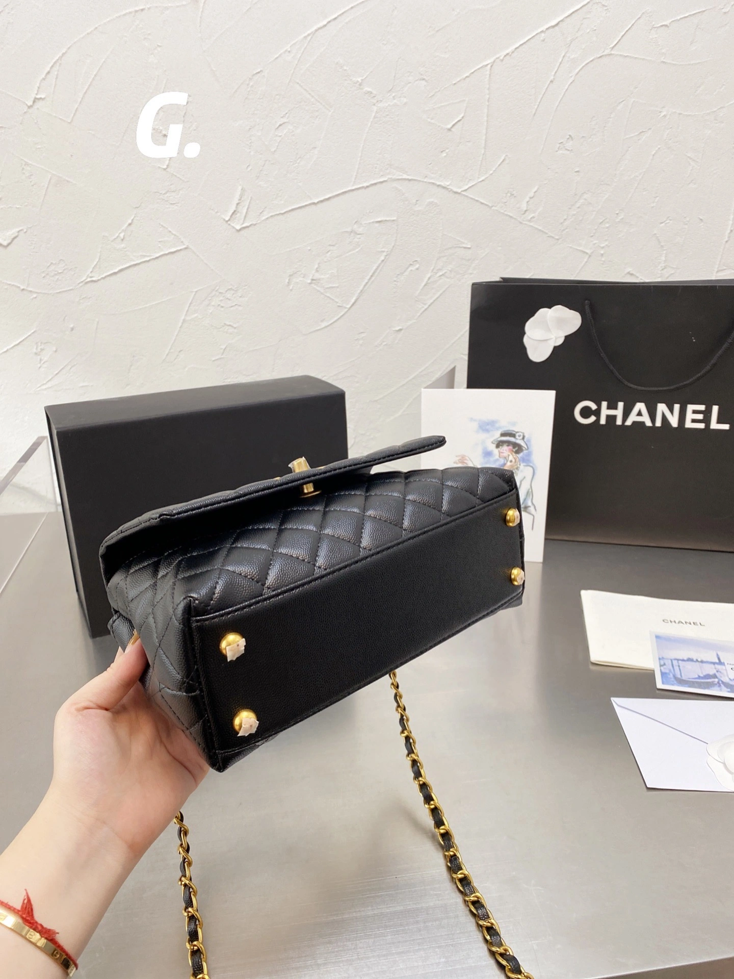 C*hanel Top Bag 24*13cm Functional 8966