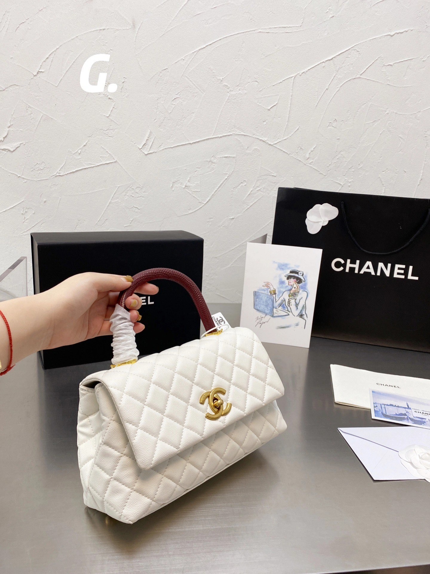C*hanel Top Bag 24*13cm Functional 8966