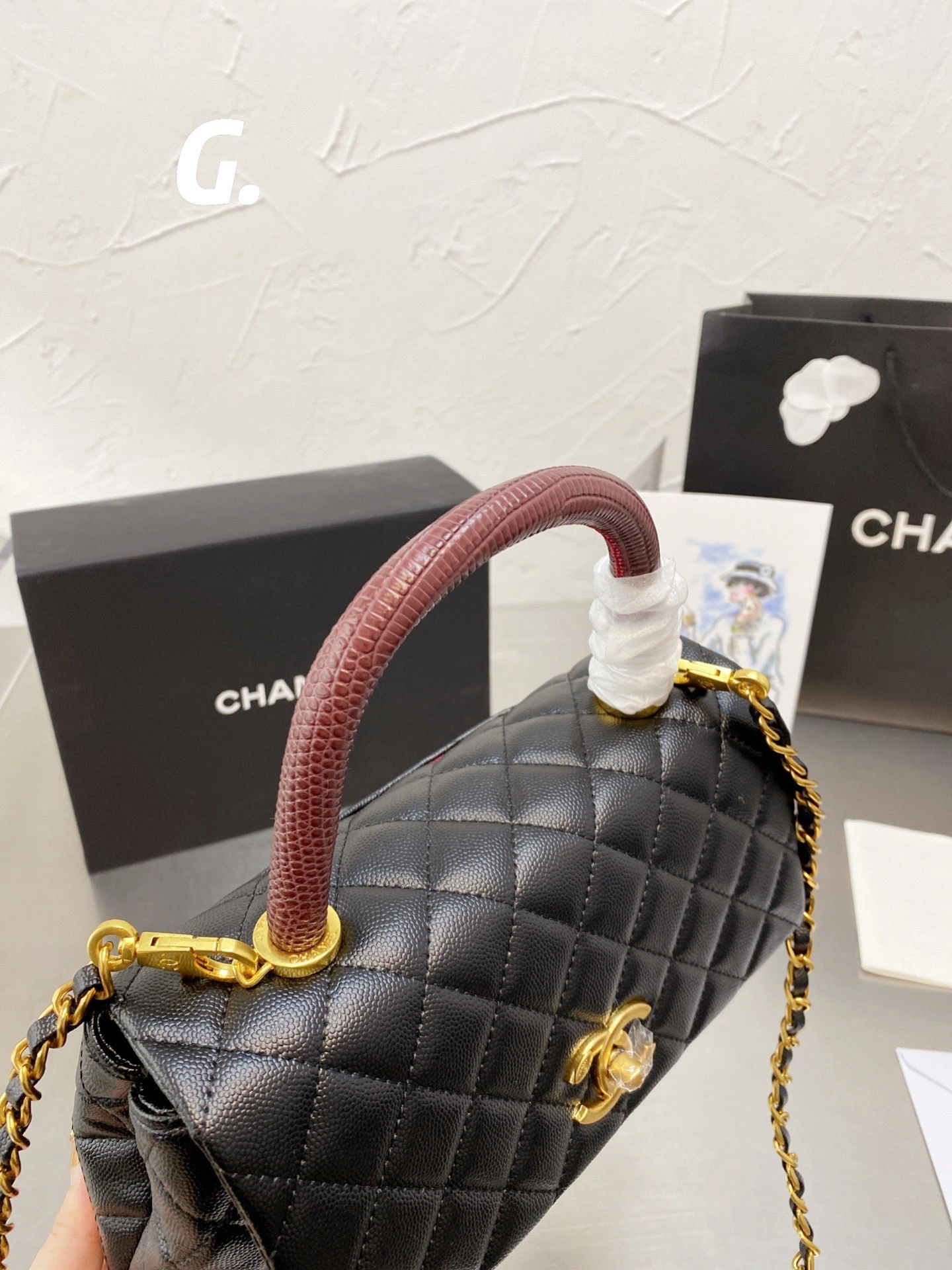C*hanel Top Bag 24*13cm Functional 8966