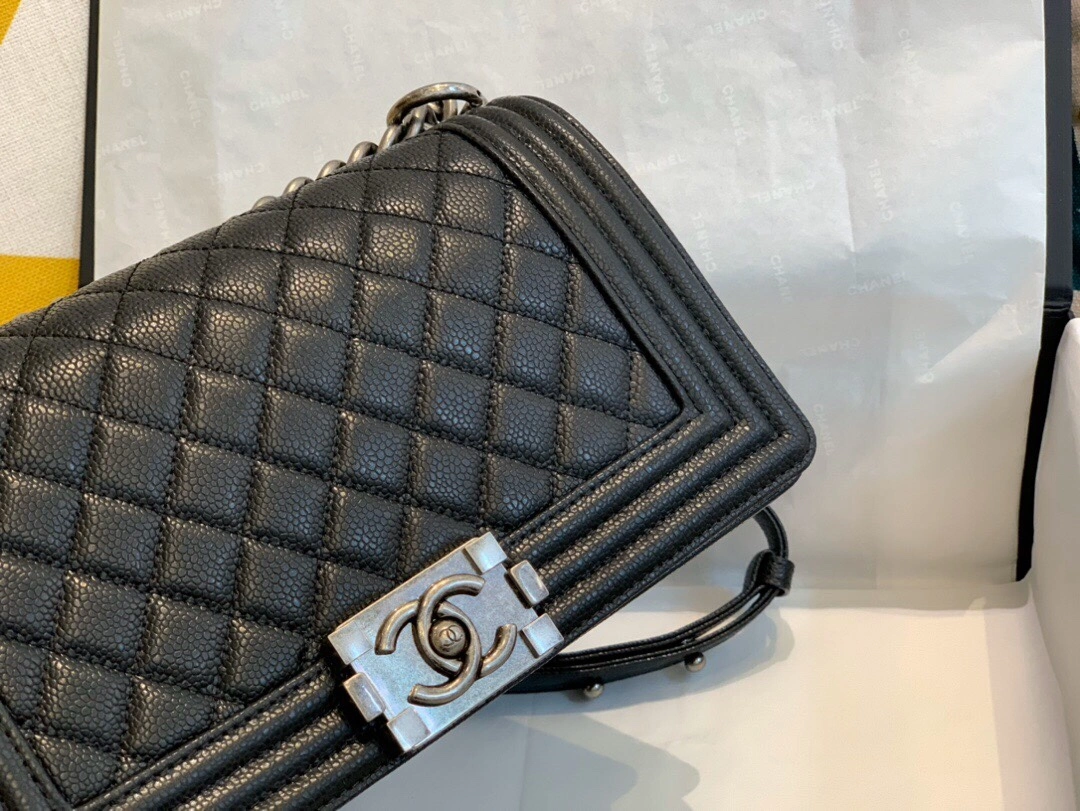 OdorResistant C*hanel Top Bag 25cm 8975