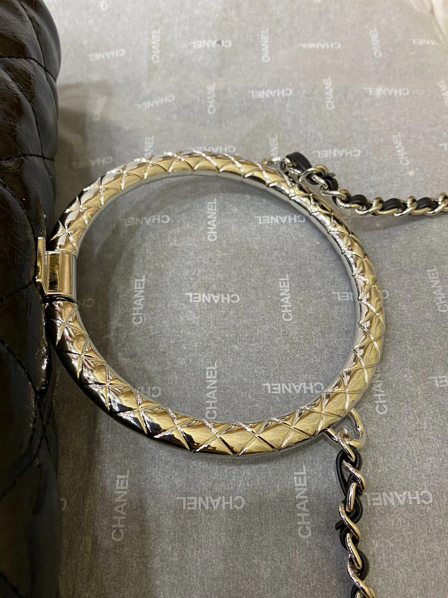 Unique C*hanel Top Bag 26*17*7cm 9011