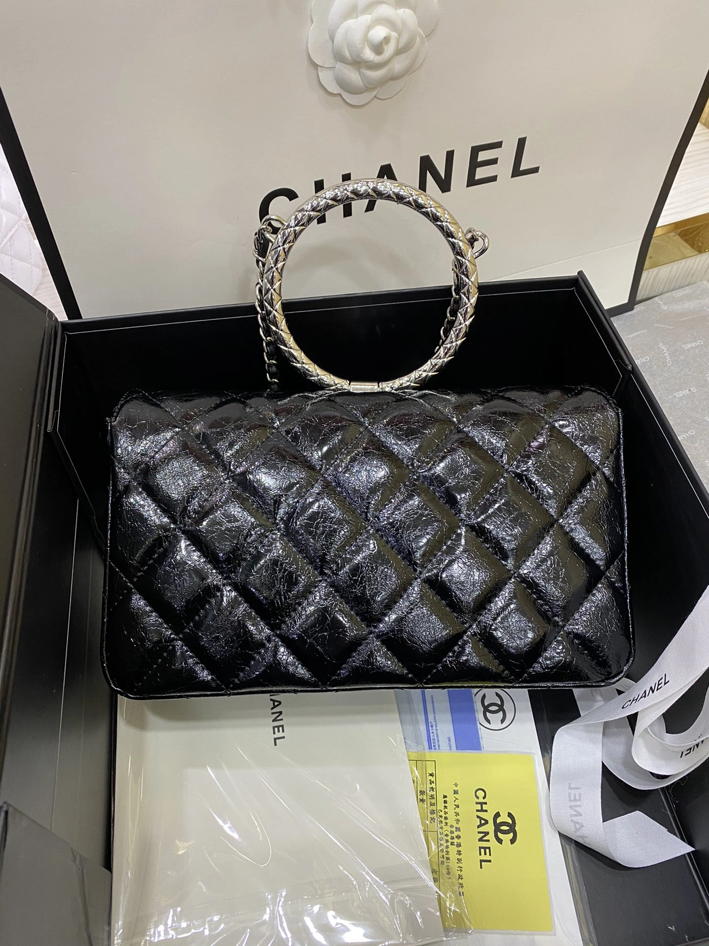 Unique C*hanel Top Bag 26*17*7cm 9011