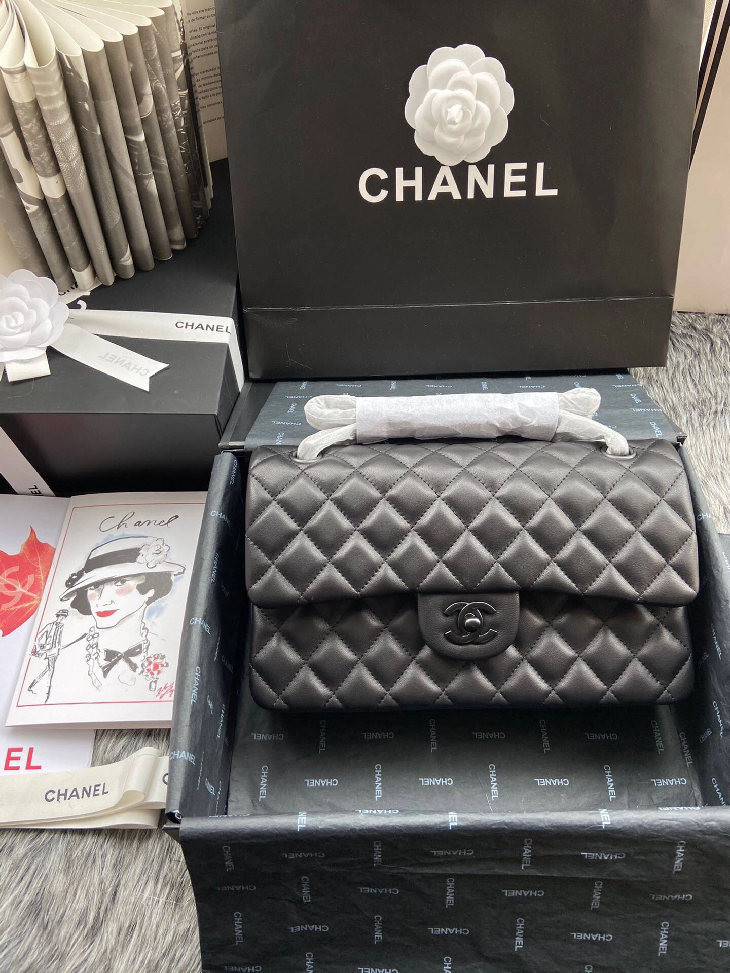 C*hanel Top Bag Sophisticated 8978