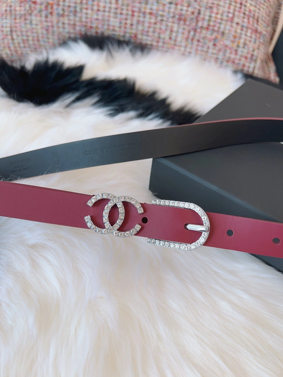 Sleek C*hanel Top Belts AT 20230907- 15830